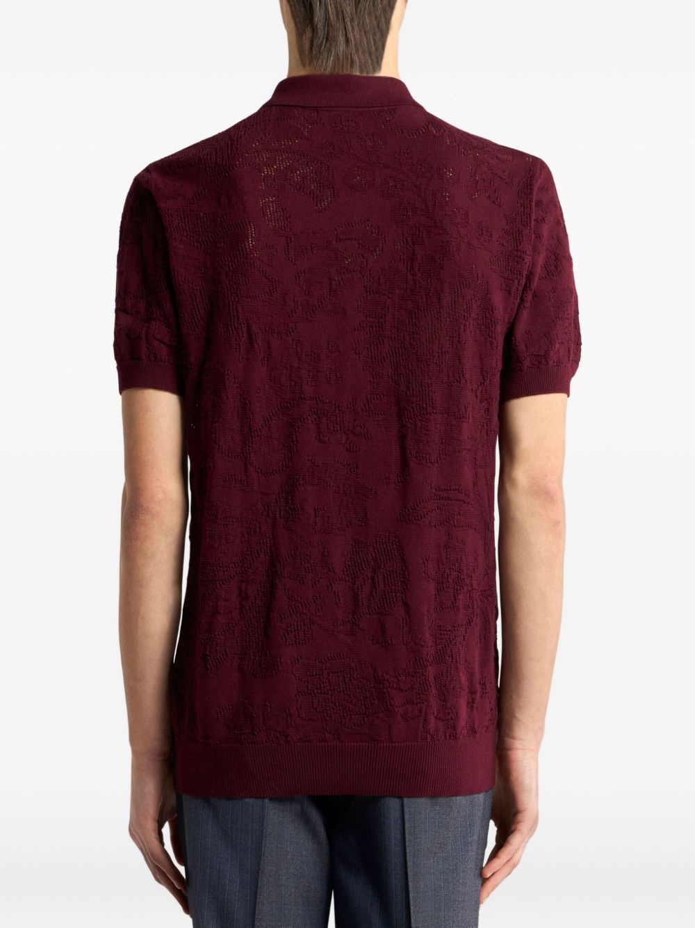 cotton polo shirt - 3