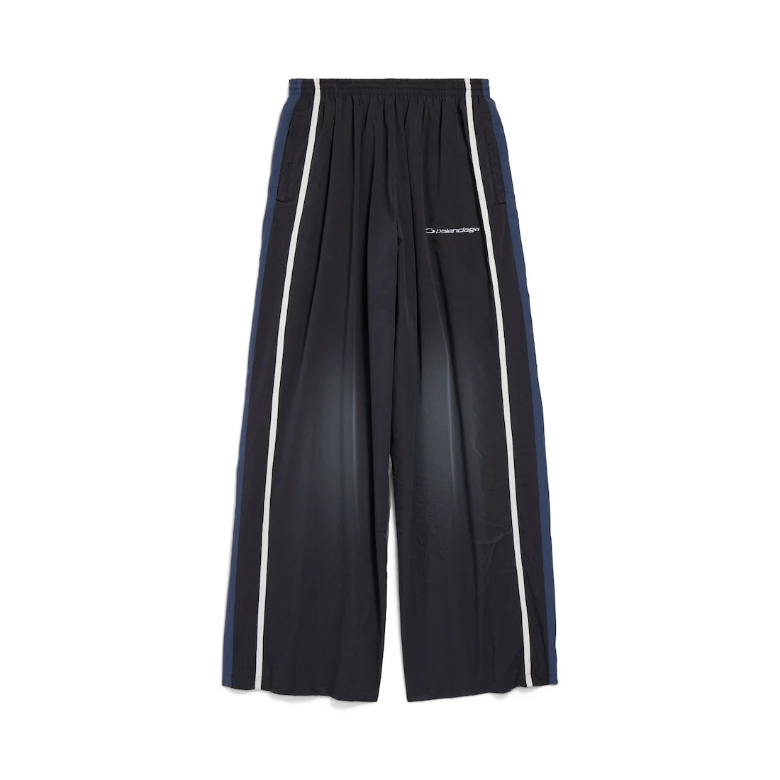 Men's 50/50 Tracksuit Pants in Black Faded - 1