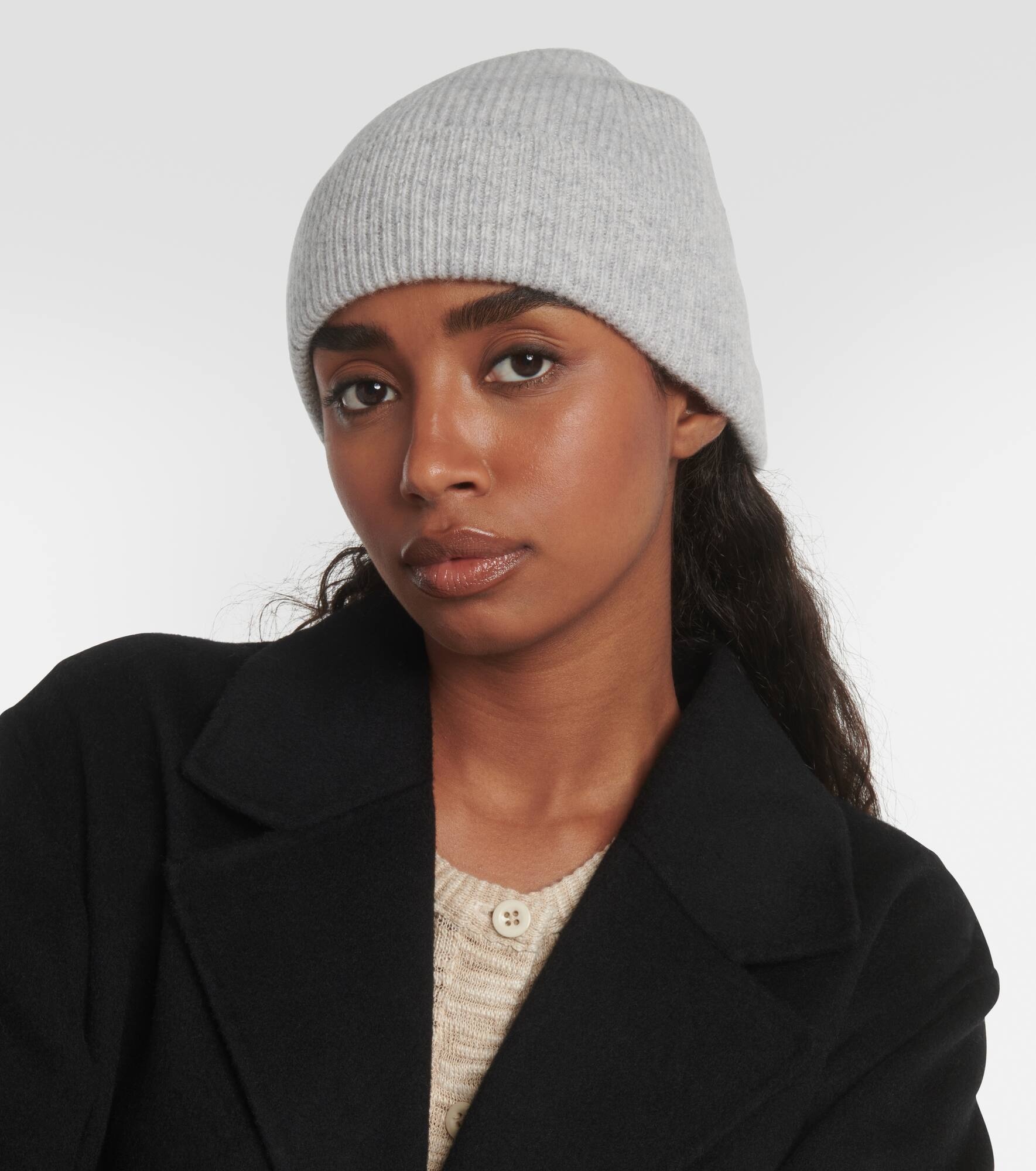 Wool and cashmere beanie - 2