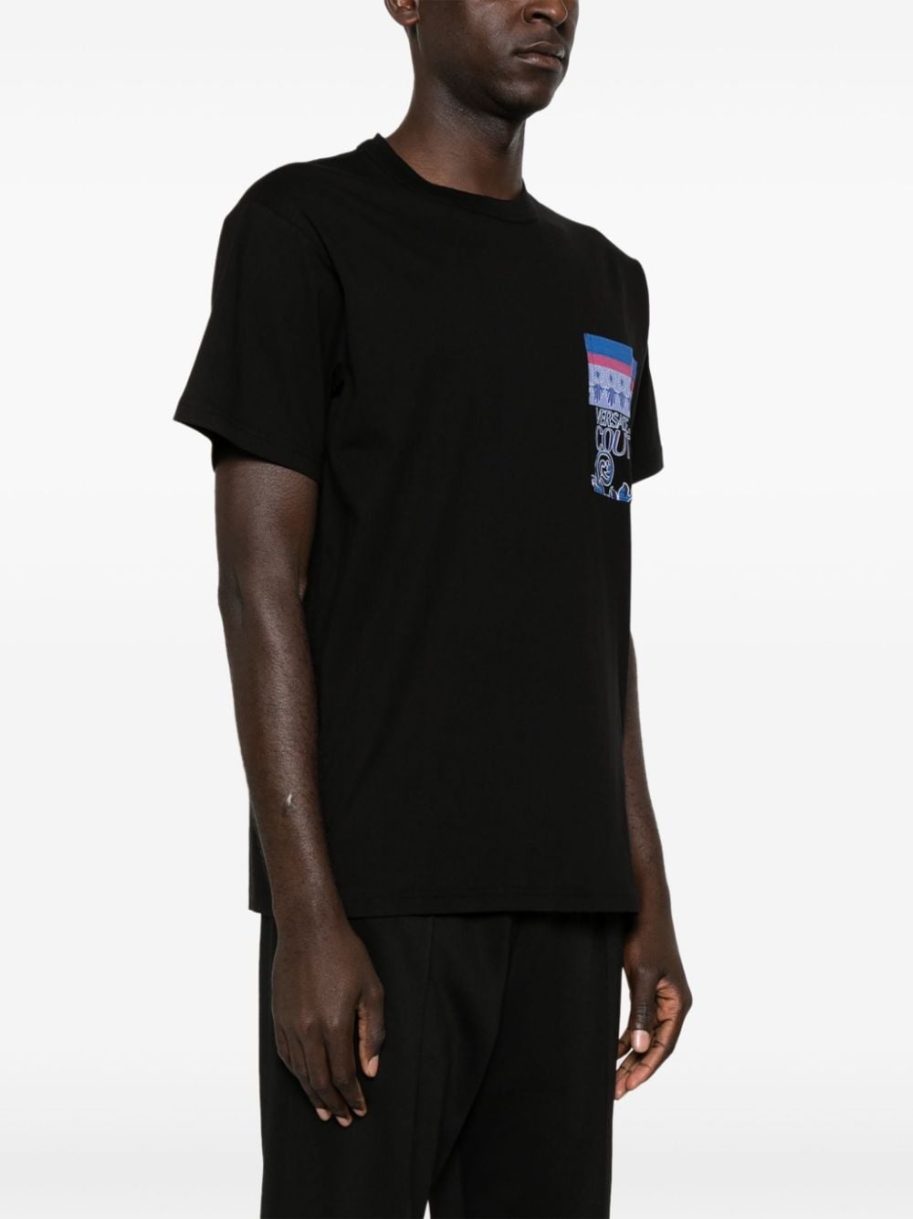 logo-print cotton T-shirt - 4