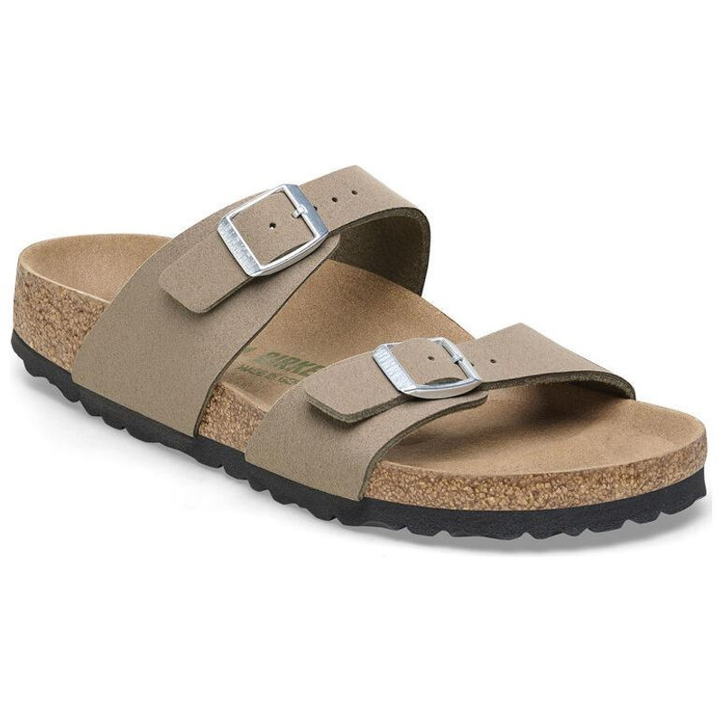 Birkenstock Sydney Vegan Synthetics Vegan Narrow Fit Sandals 'Gray Taupe' 1026700 3