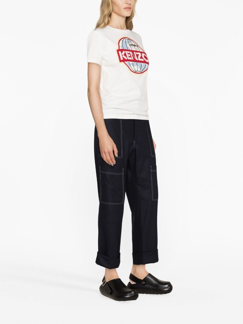 KENZO World cotton T-shirt - 4