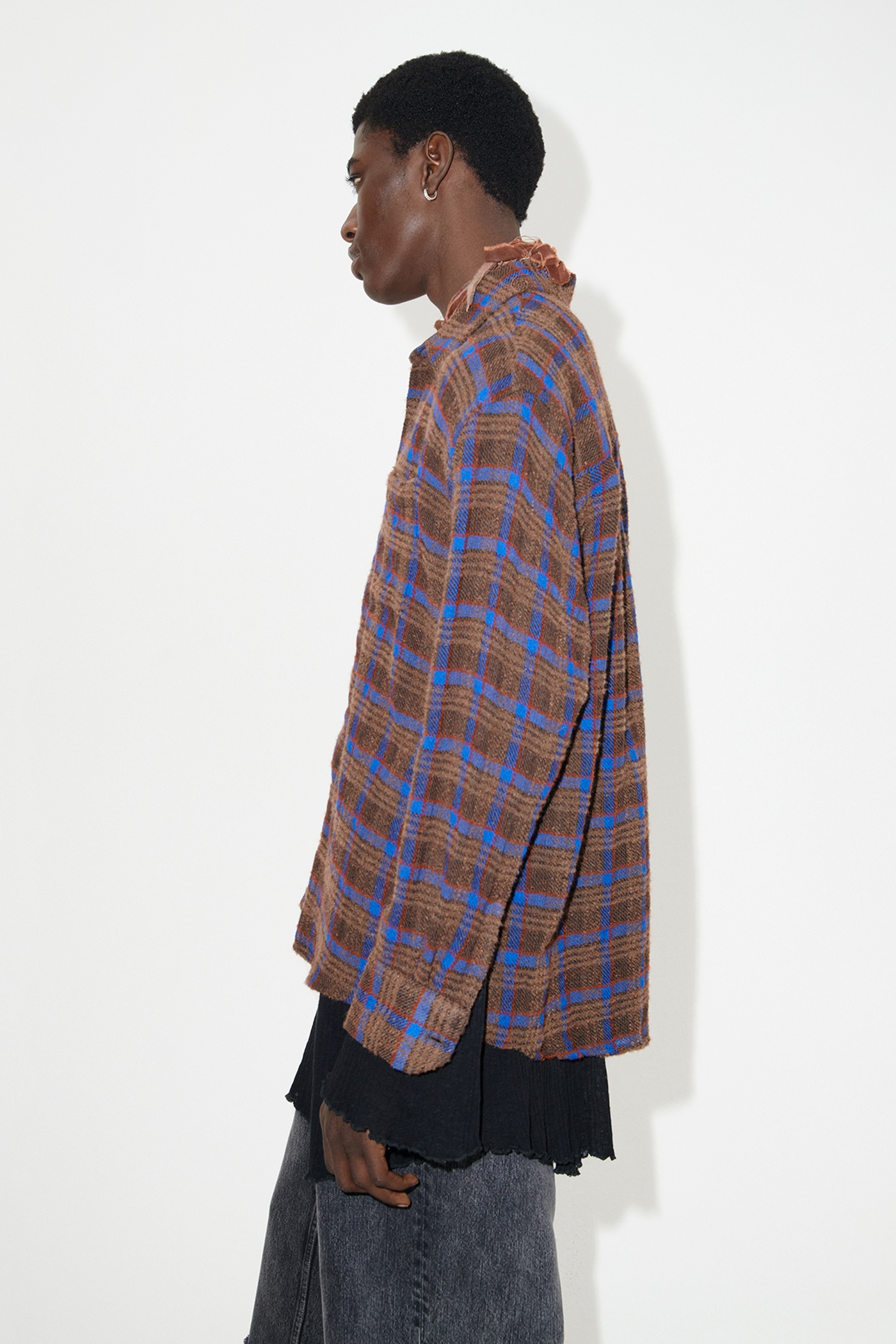 Above Shirt Brown Pankow Check - 5