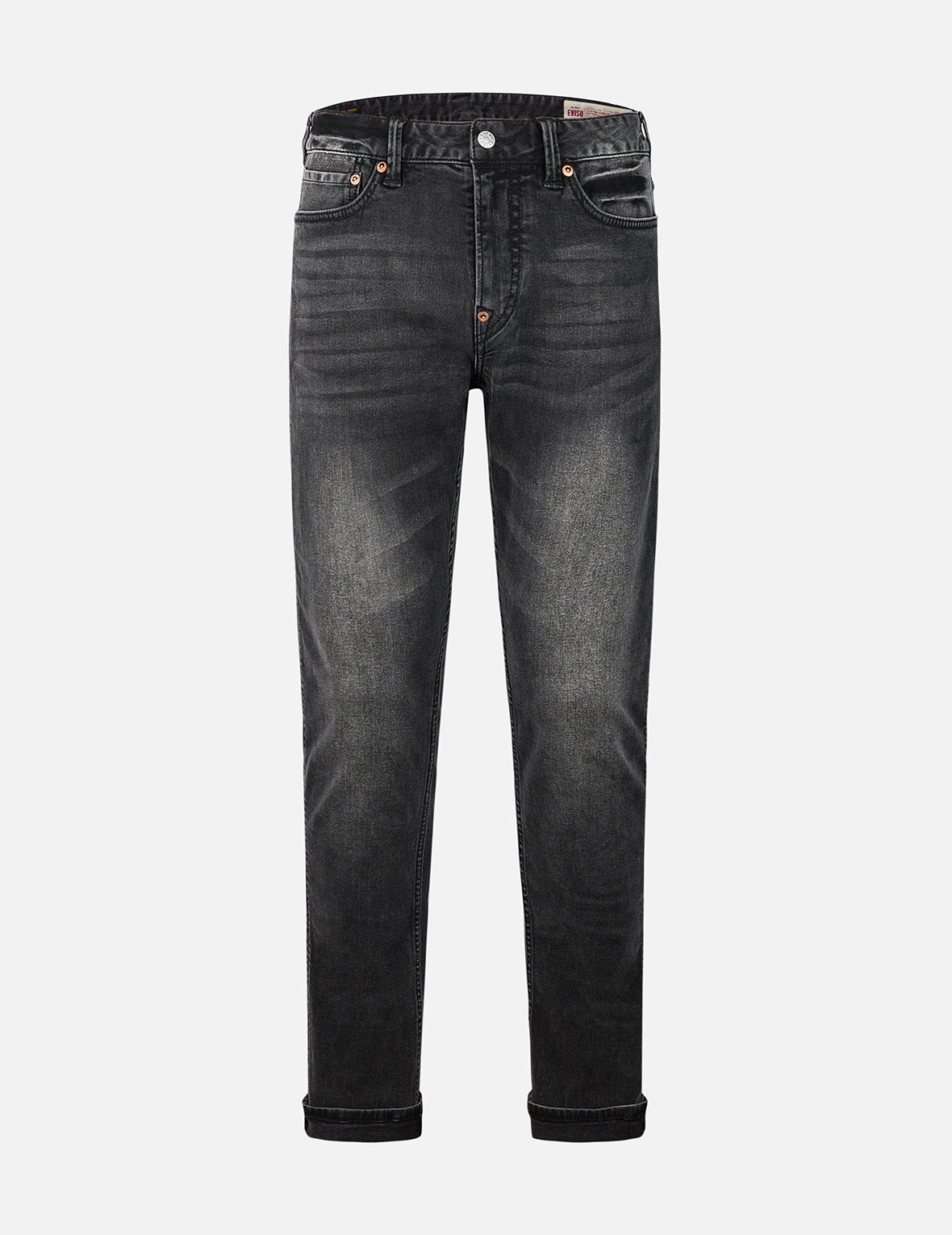 Seagull and Kamon Print Flex Skinny Denim Jeans #2028 - 2