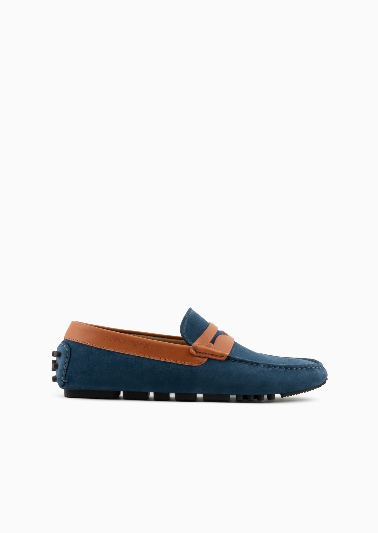 Armani driving loafers online