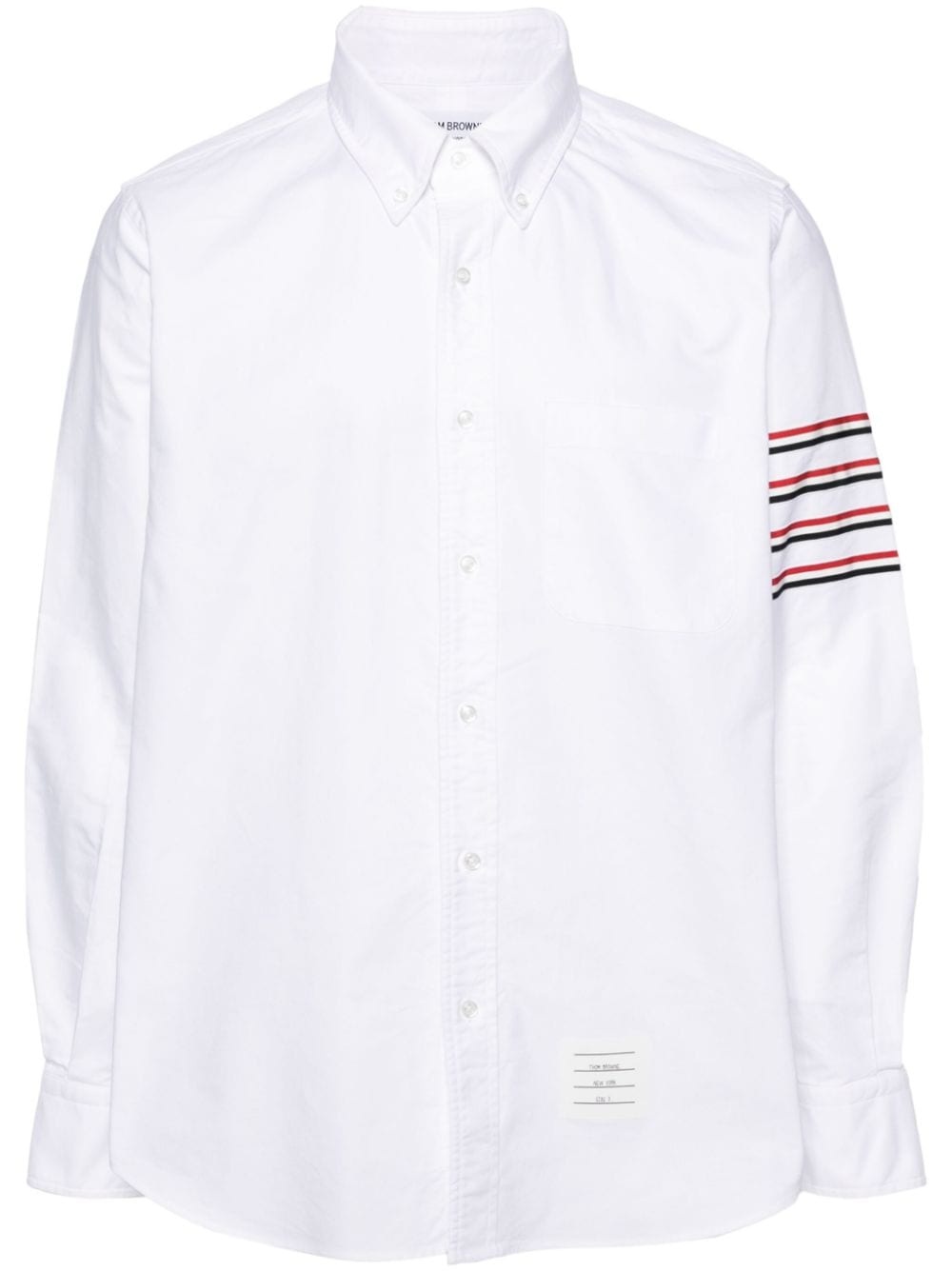 4-Bar long-sleeve cotton shirt - 1