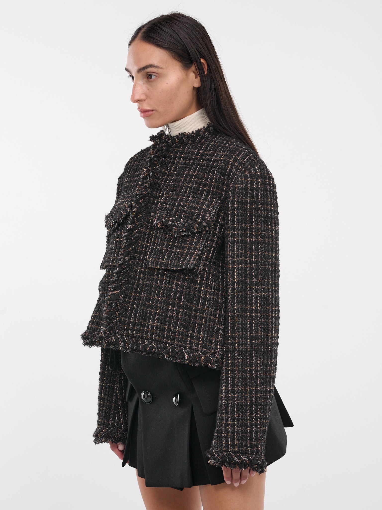 Tweed Puffer Jacket - 2