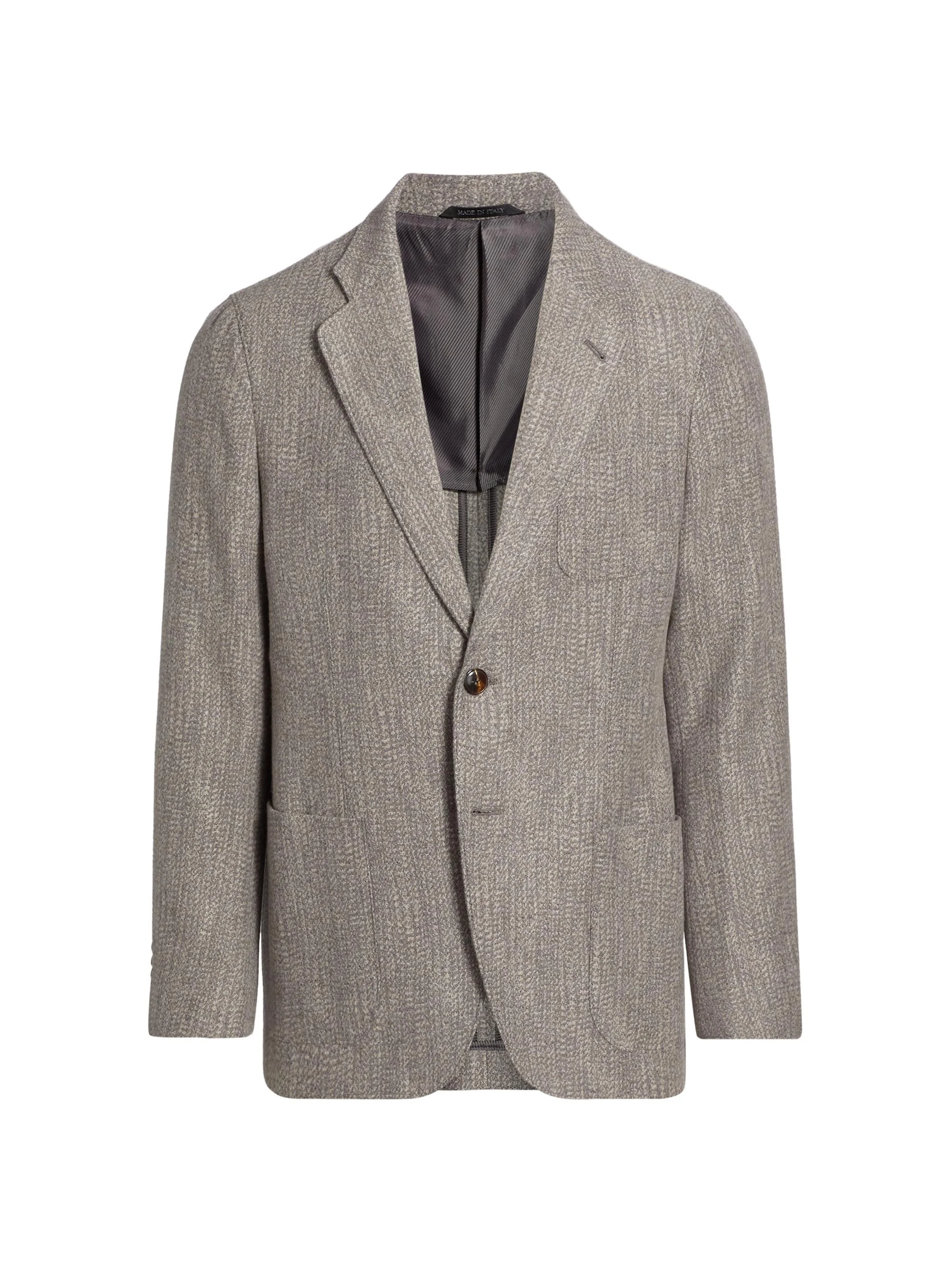 Men's Upton Textured Jaquard Jacket - Grey - 1