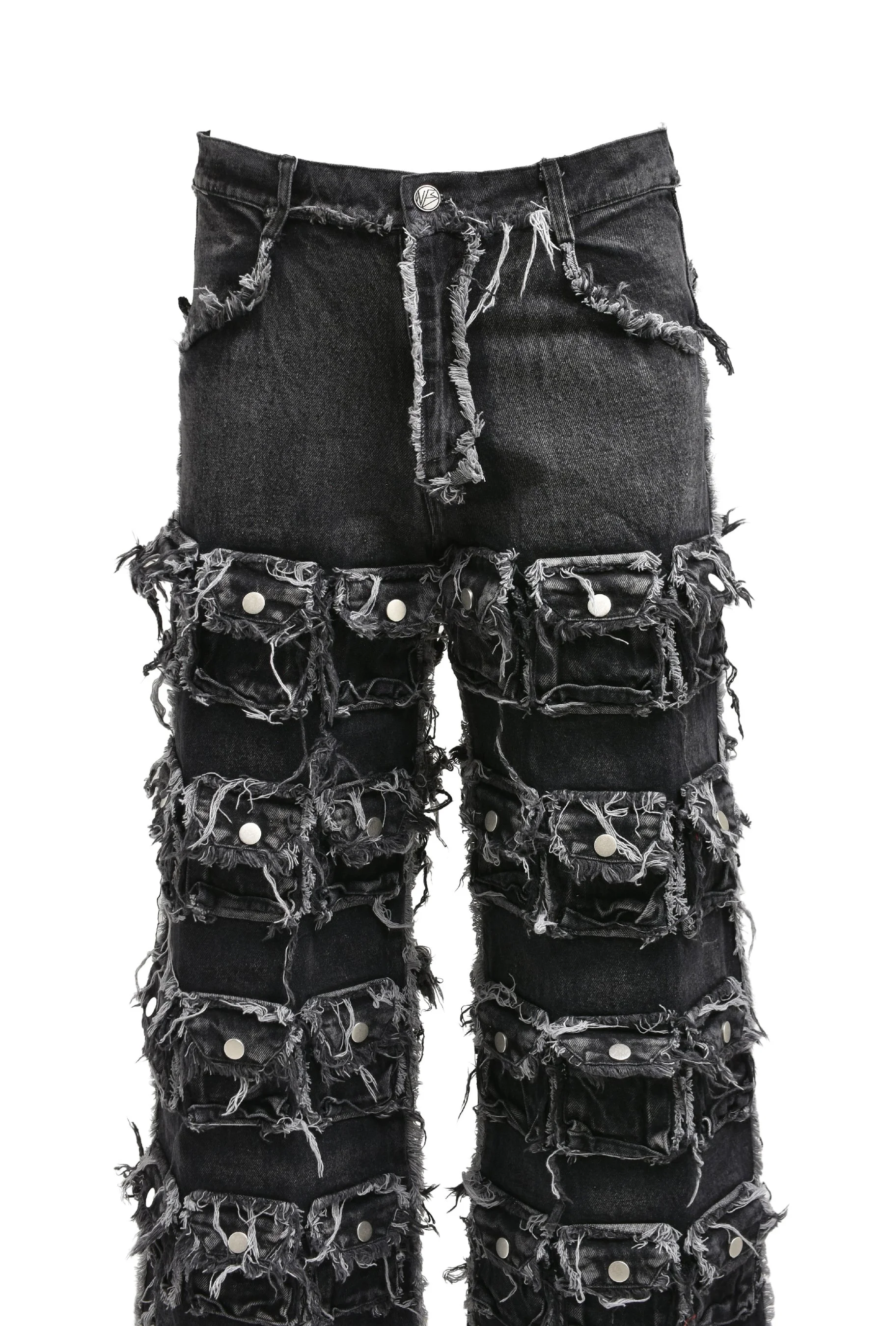 NO/FAITH STUDIOS 64 POCKET PANTS (EXCLUSIVE) / GRY | REVERSIBLE