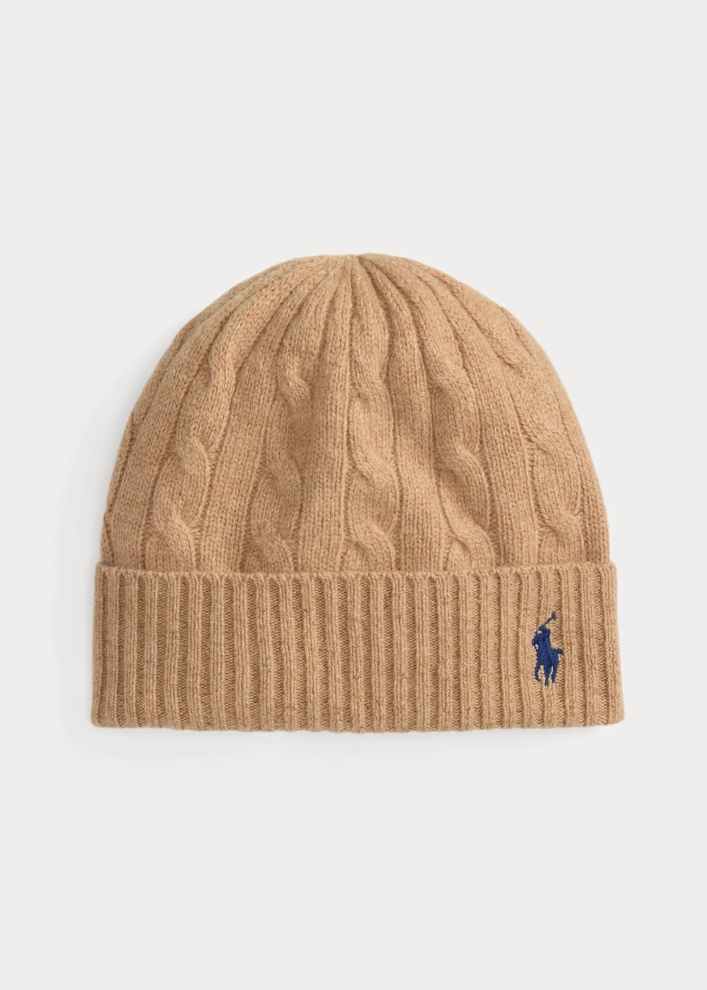 Cable-Knit Wool-Cashmere Beanie - 1