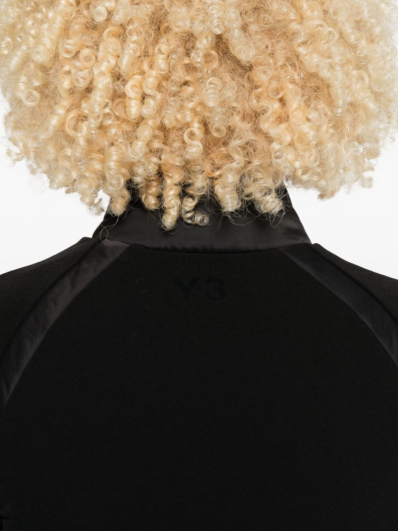 pleated padded midi dress 5