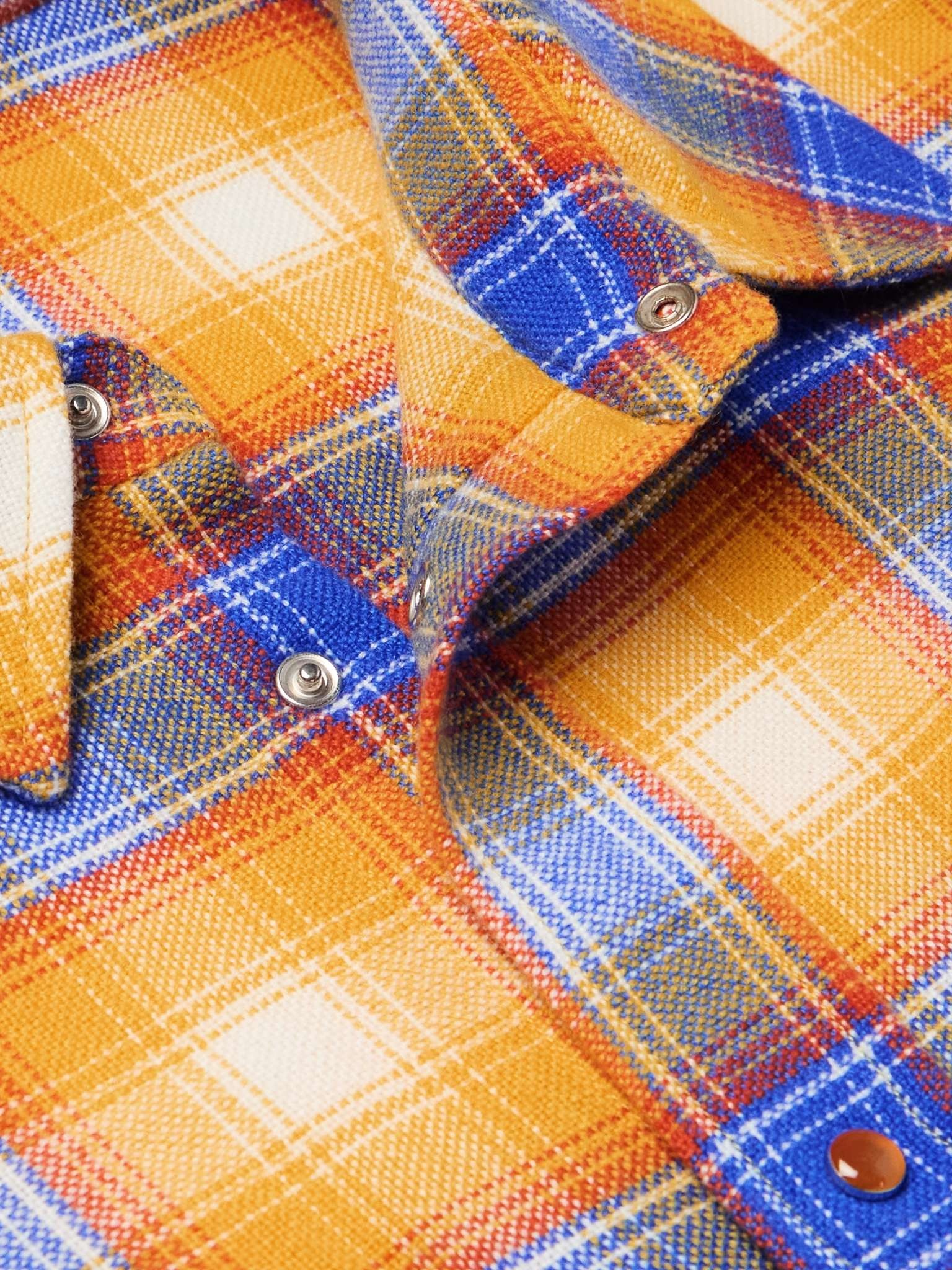 Checked Cashmere Shirt - 4