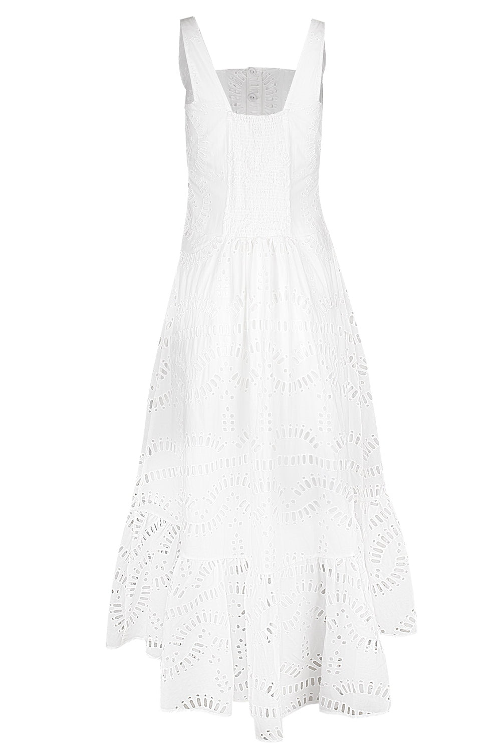 Nissy Dress - White Samoa - 8