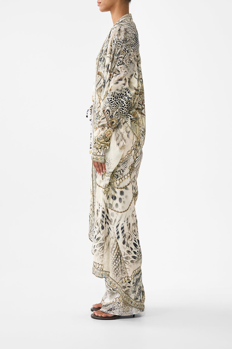 LONG CASUAL JACKET WITH POCKETS 3