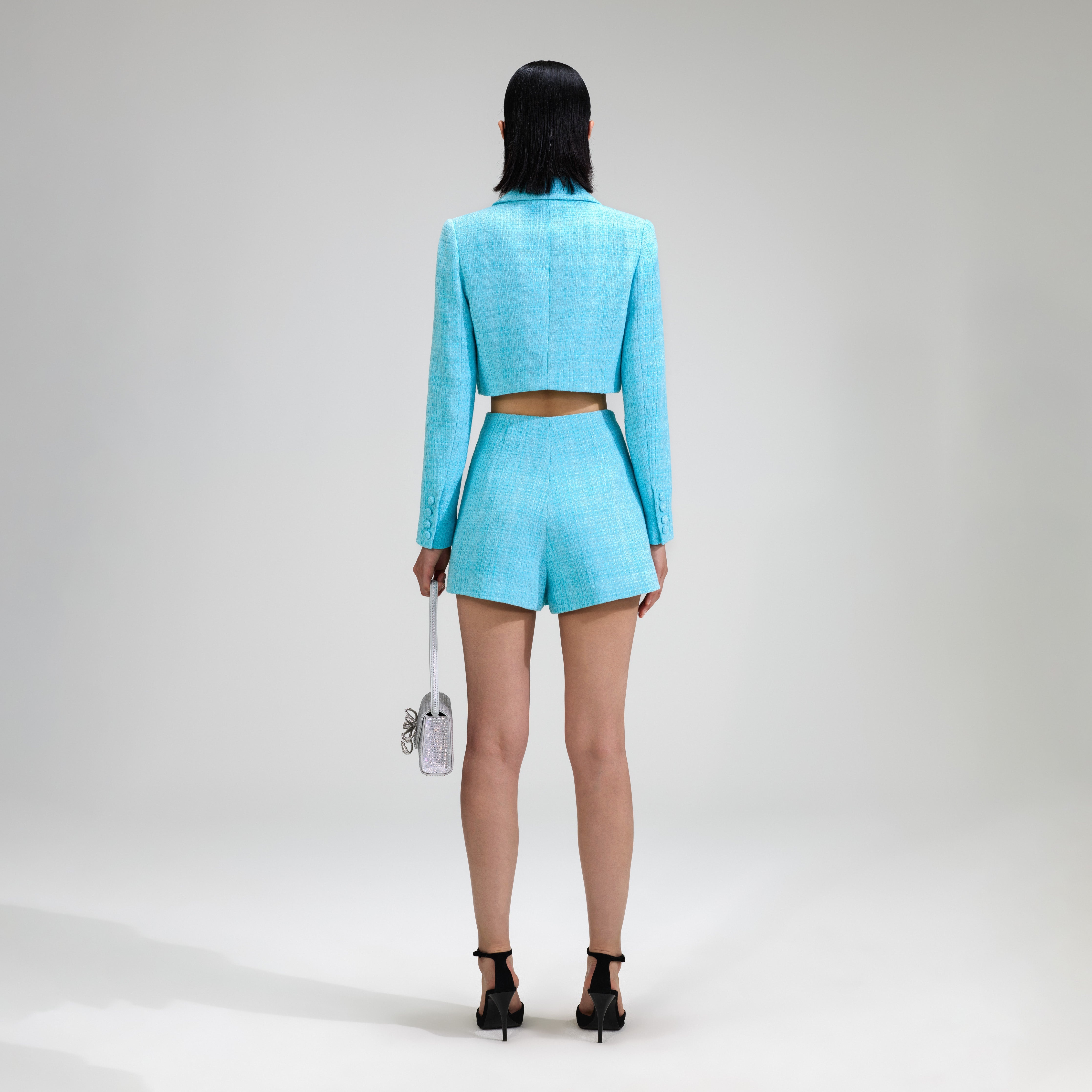 Blue Boucle Jacket - 9