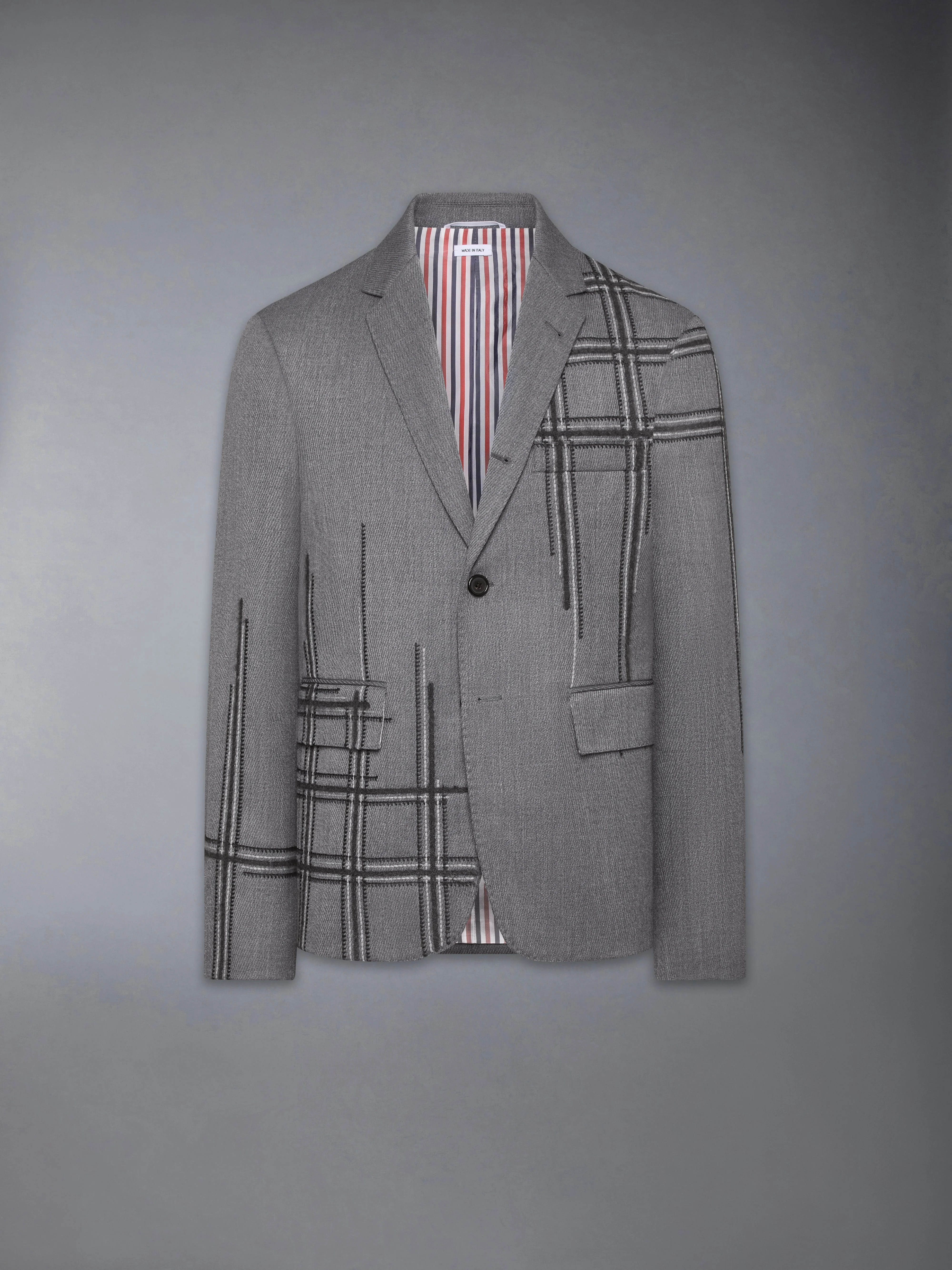 UNCONSTRUCTED WOOL SCHOOL UNIFORM SPORTCOAT - 1