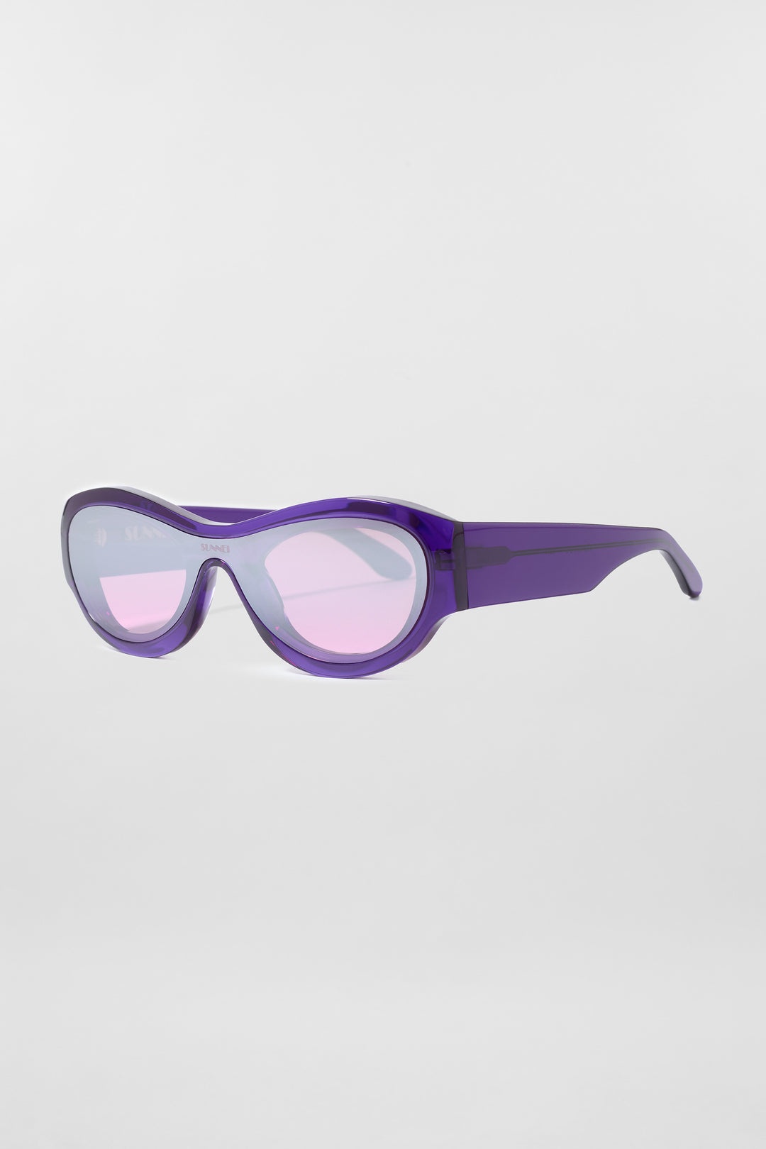 PROTOTIPO 5 SUNGLASSES / transparent dark purple - 2
