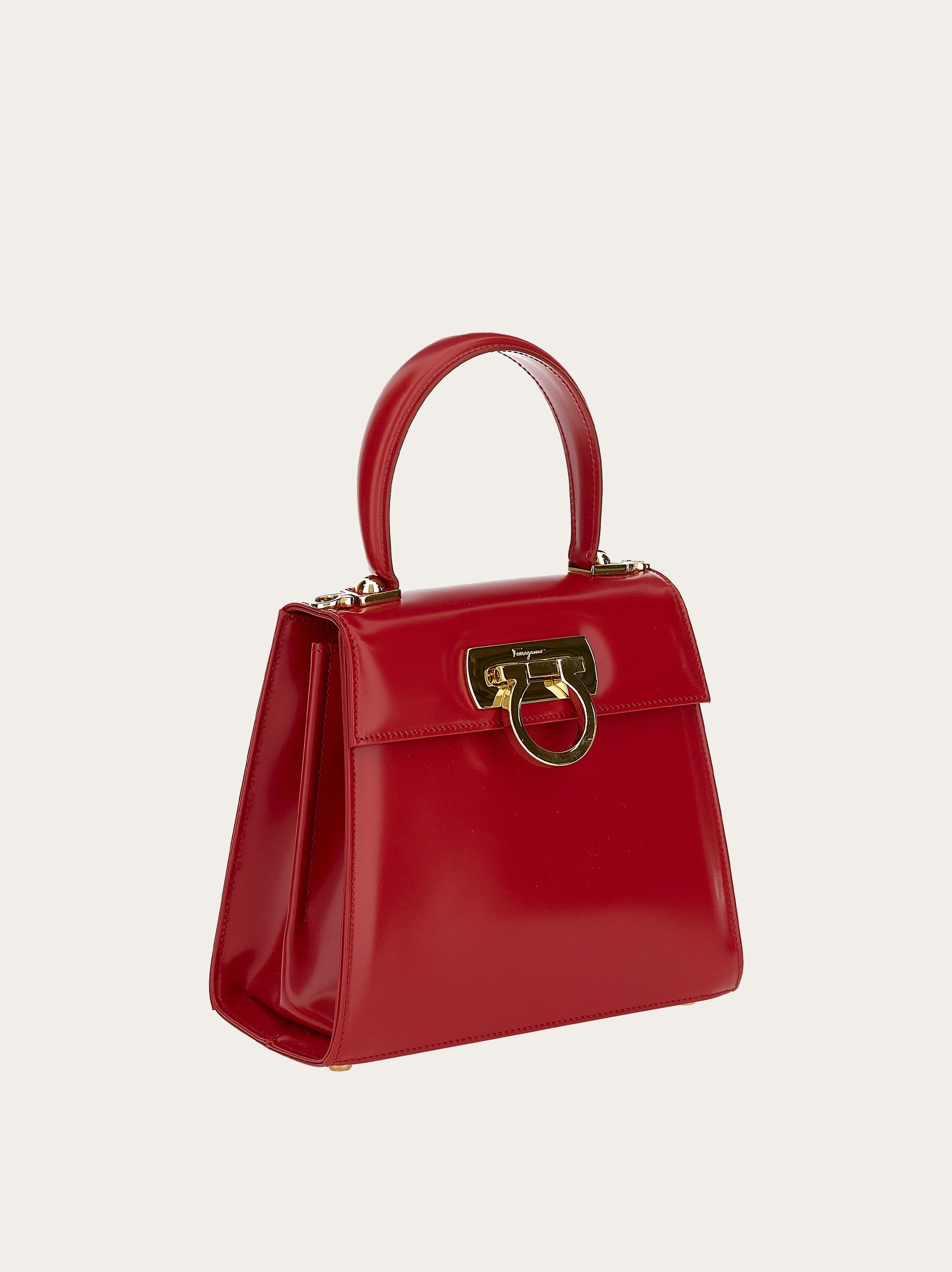 FERRAGAMO Iconic Top Handle (S) | REVERSIBLE