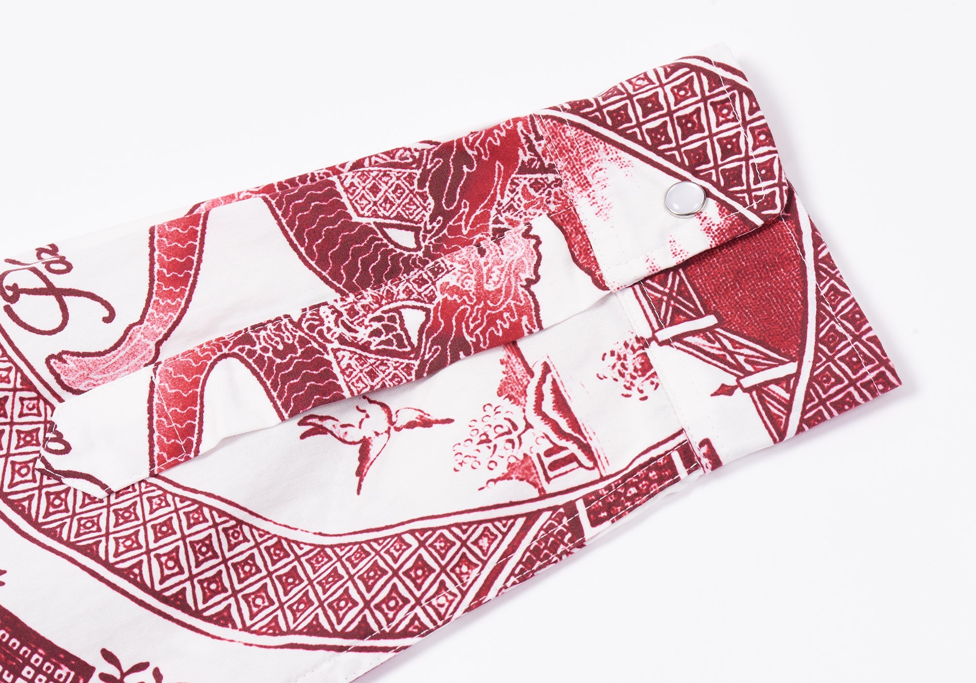 CHINA PLATE SHIRT RED - 3