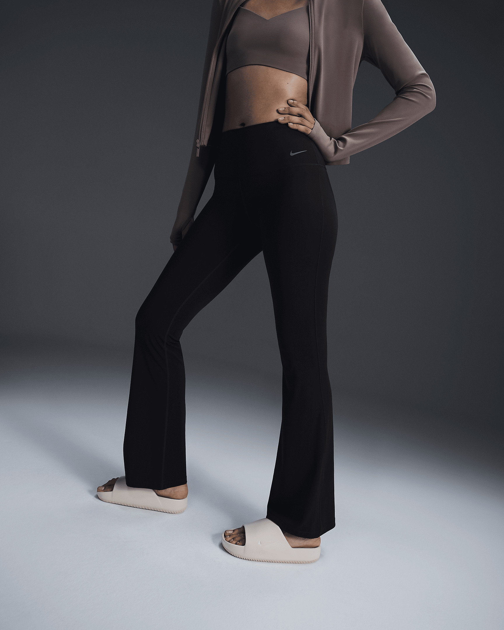 Nike Zenvy Women's High-Waisted Flared Leggings - 4