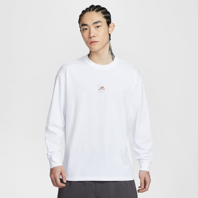 Nike Sportswear Long-Sleeve T-Shirt 'White' IO9761-100 - 1