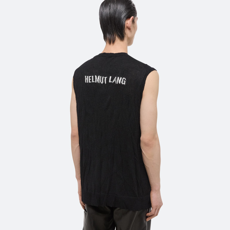 SLEEVELESS CRUSHED KNIT TOP 10