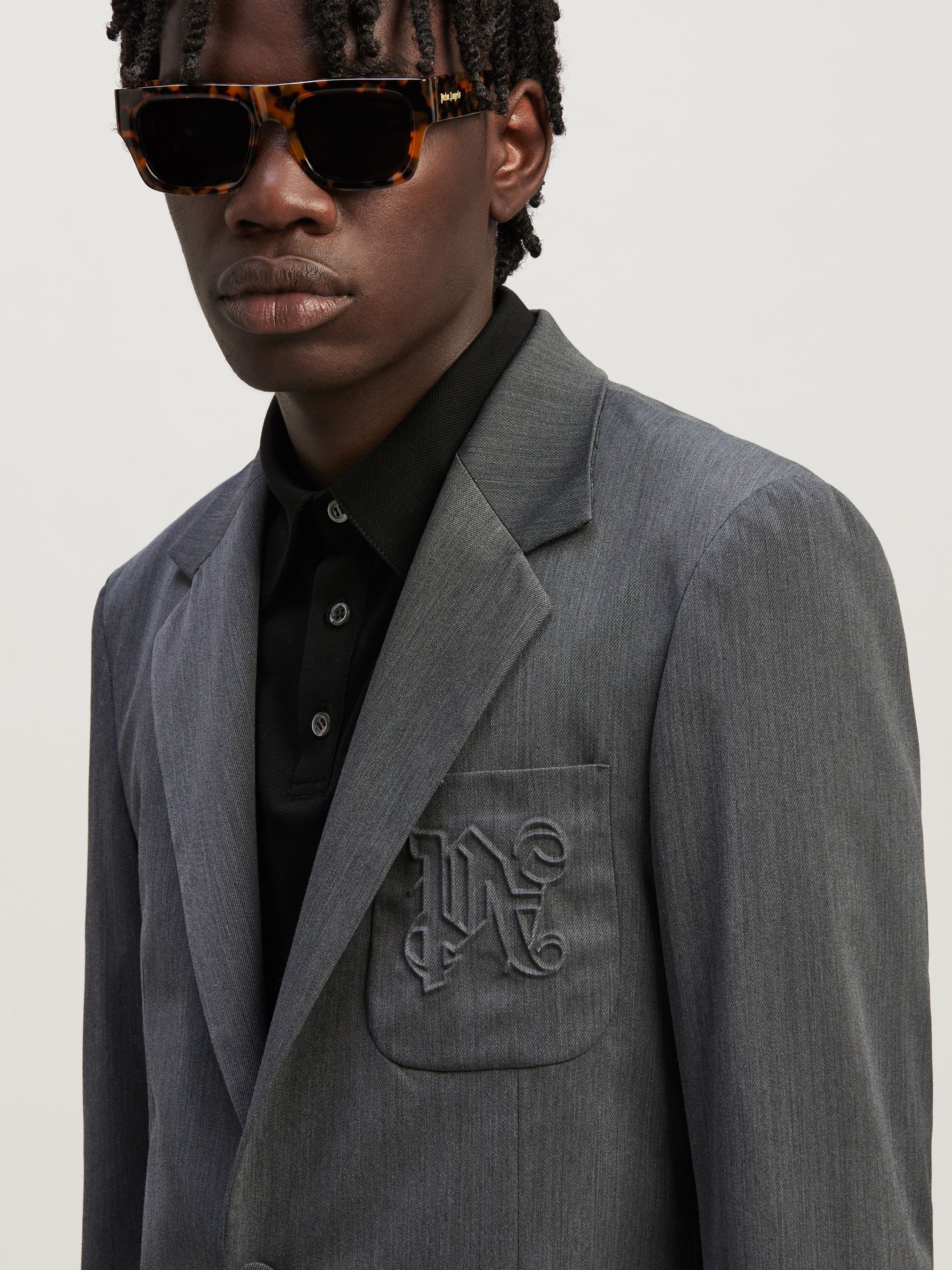 Palm Angels Monogram Pocket Blazer | REVERSIBLE