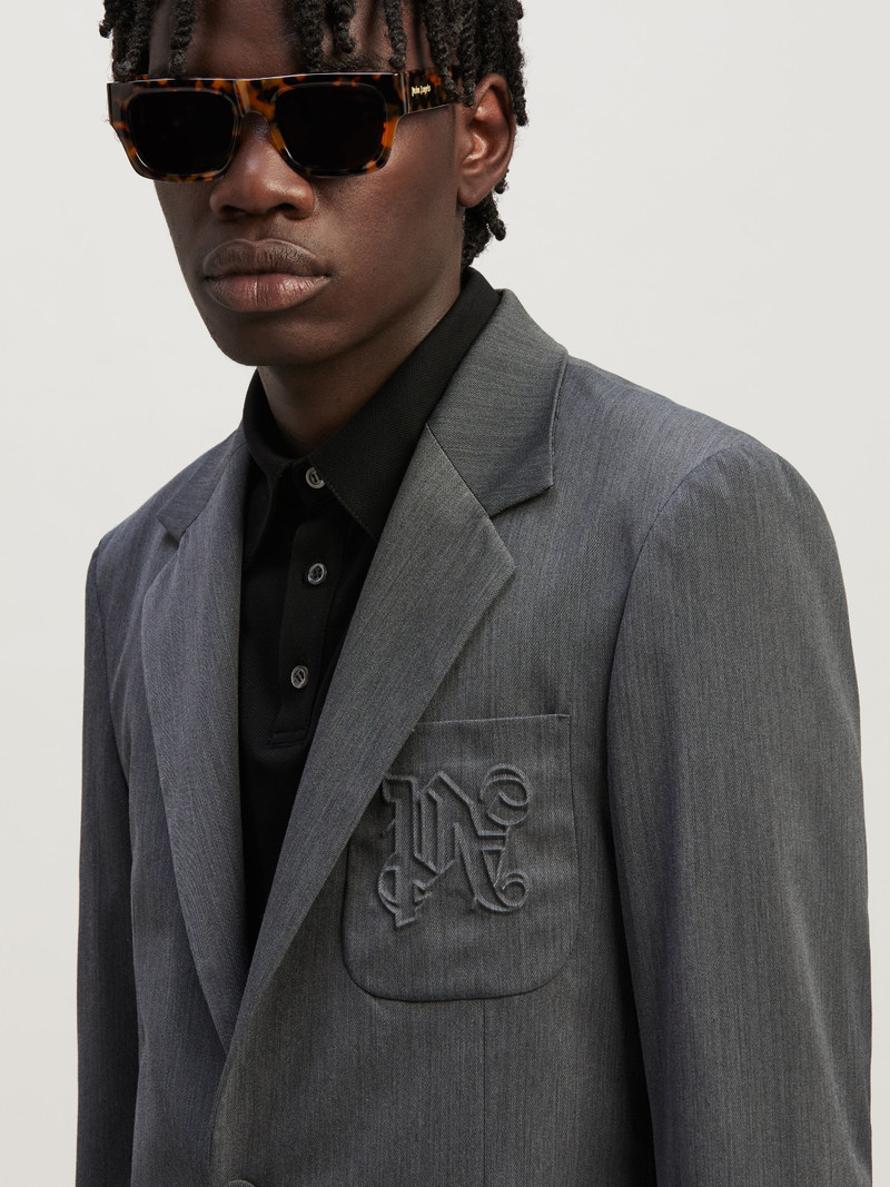 Monogram Pocket Blazer 7