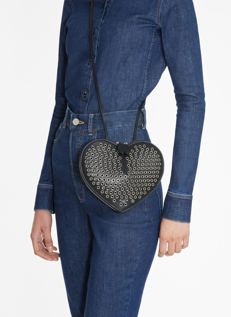 Alaïa LE CŒUR BAG IN LUX CALFSKIN outlook