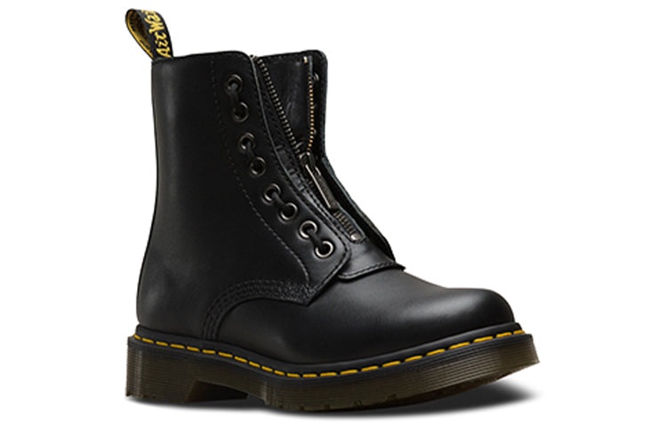 (WMNS) Dr. Martens 1460 Pascal Front Retro High Top Martin boots Black 23863001 - 2