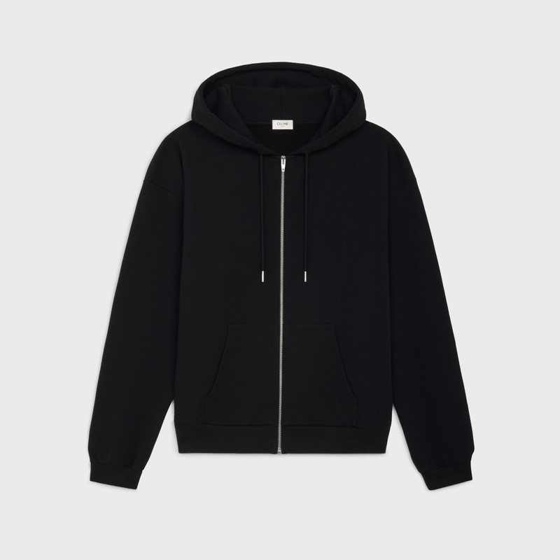 CELINE HOODIE IN COTTON FLEECE 1