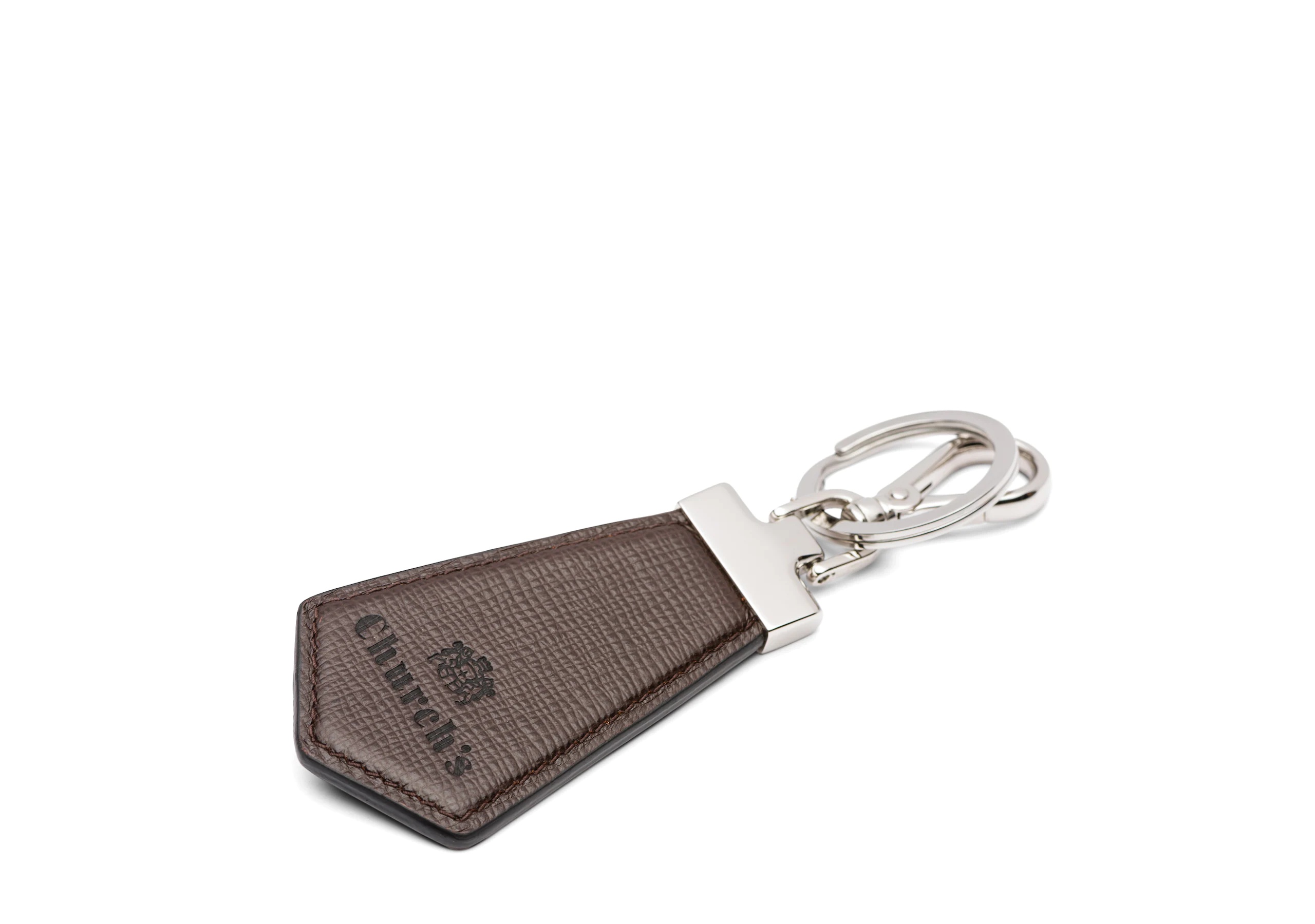 Tab keyring
St James Leather Keyring Coffee - 3