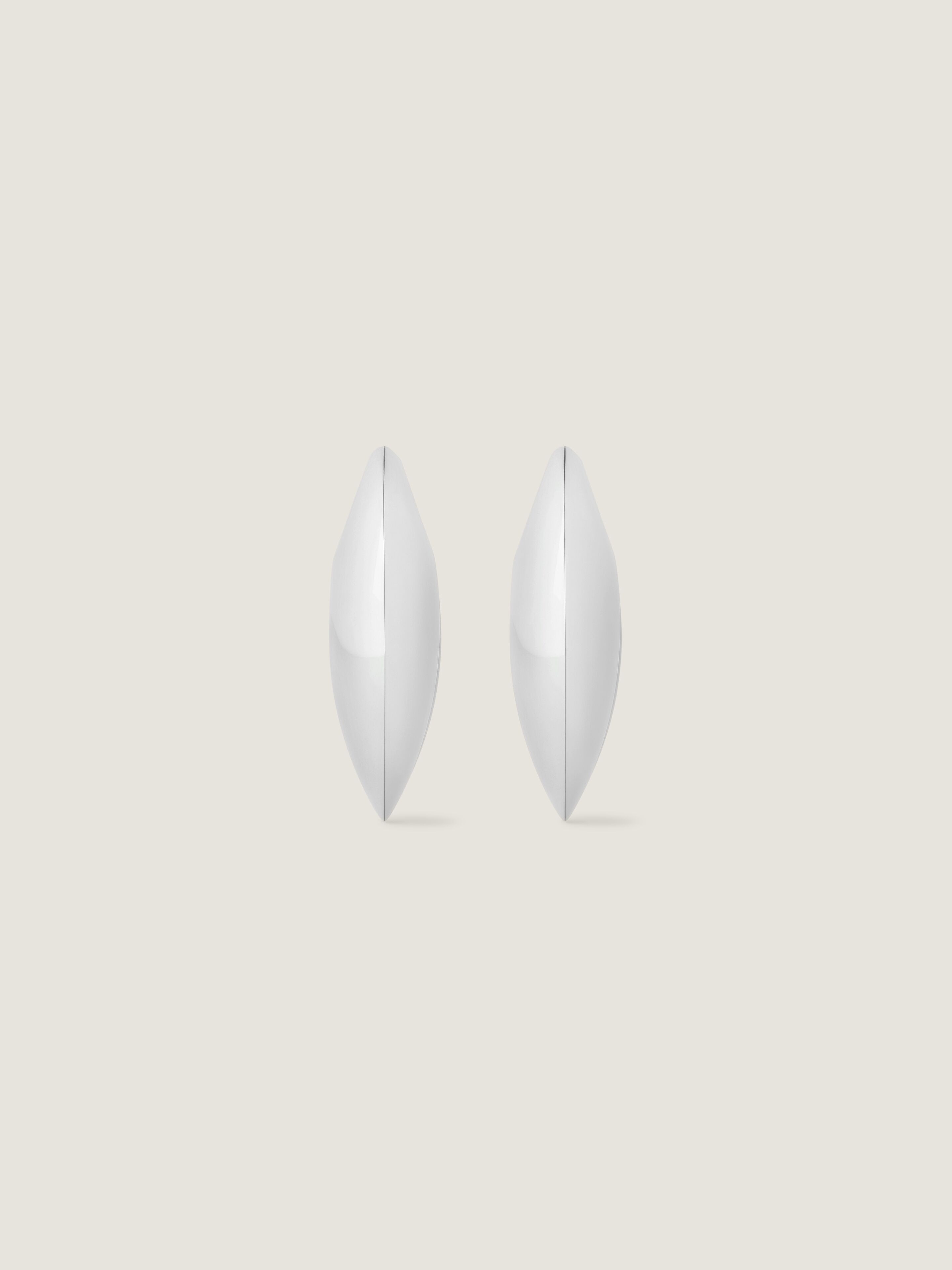 COCOON EARRINGS IN METAL - 2