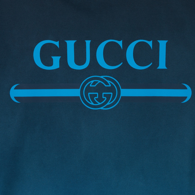 Technical cotton jersey T-shirt with print 6