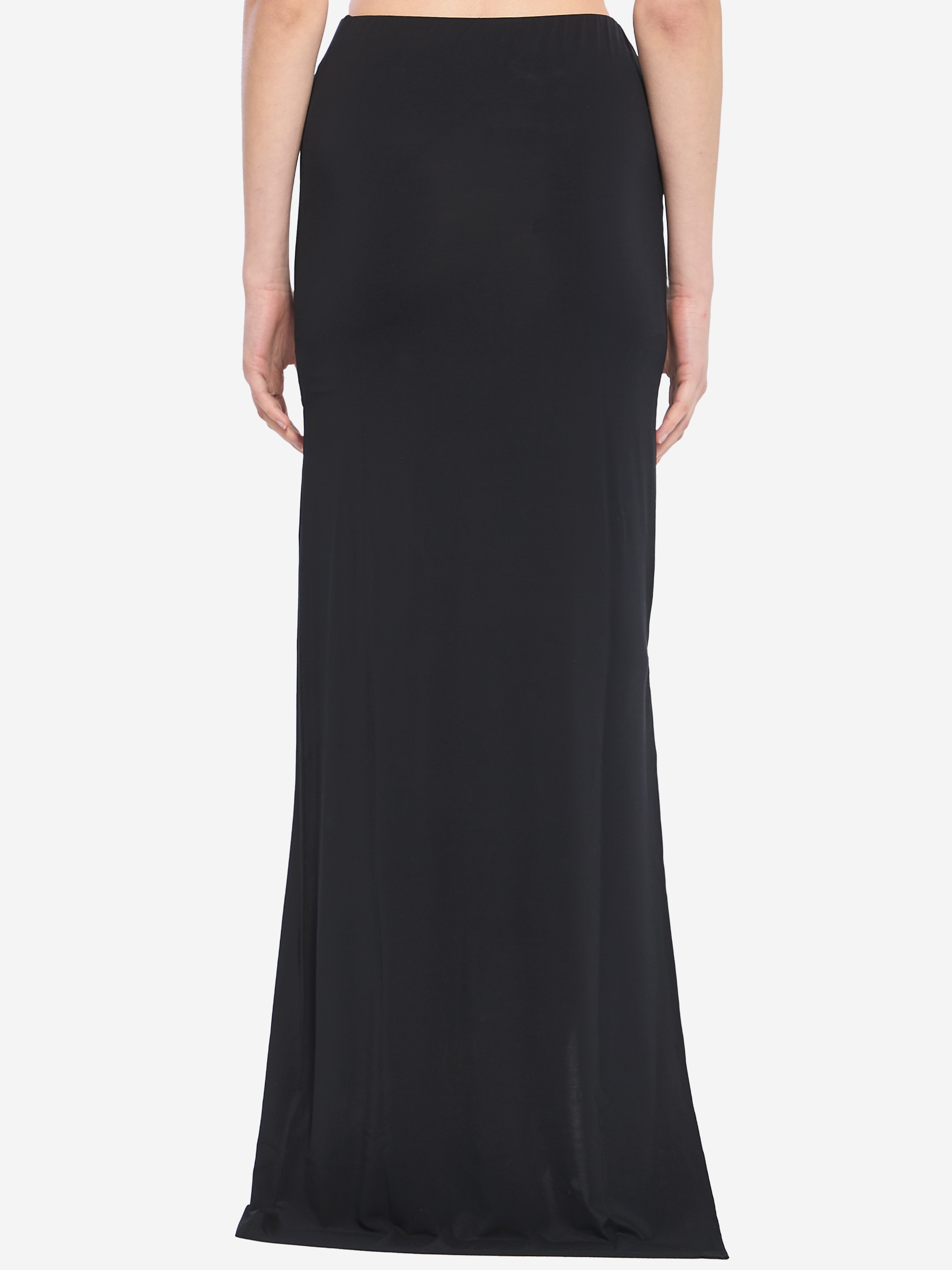 【関税＆送料込み】Jacquemus Maxi Skirt In Black La jupe Escala knitted maxi skirt in black - Jacquemus