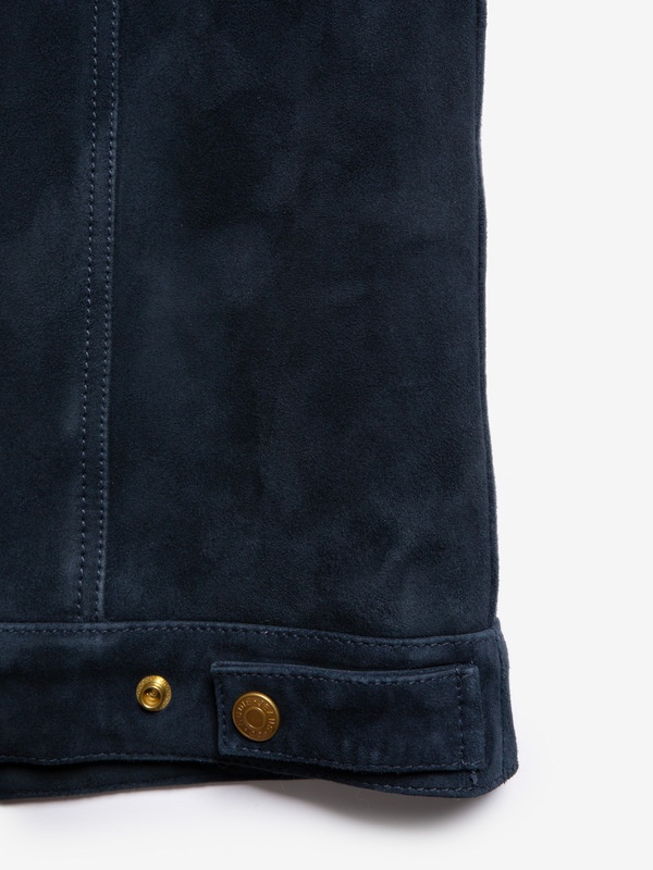 Robby Nubuck Jacket Navy - 5