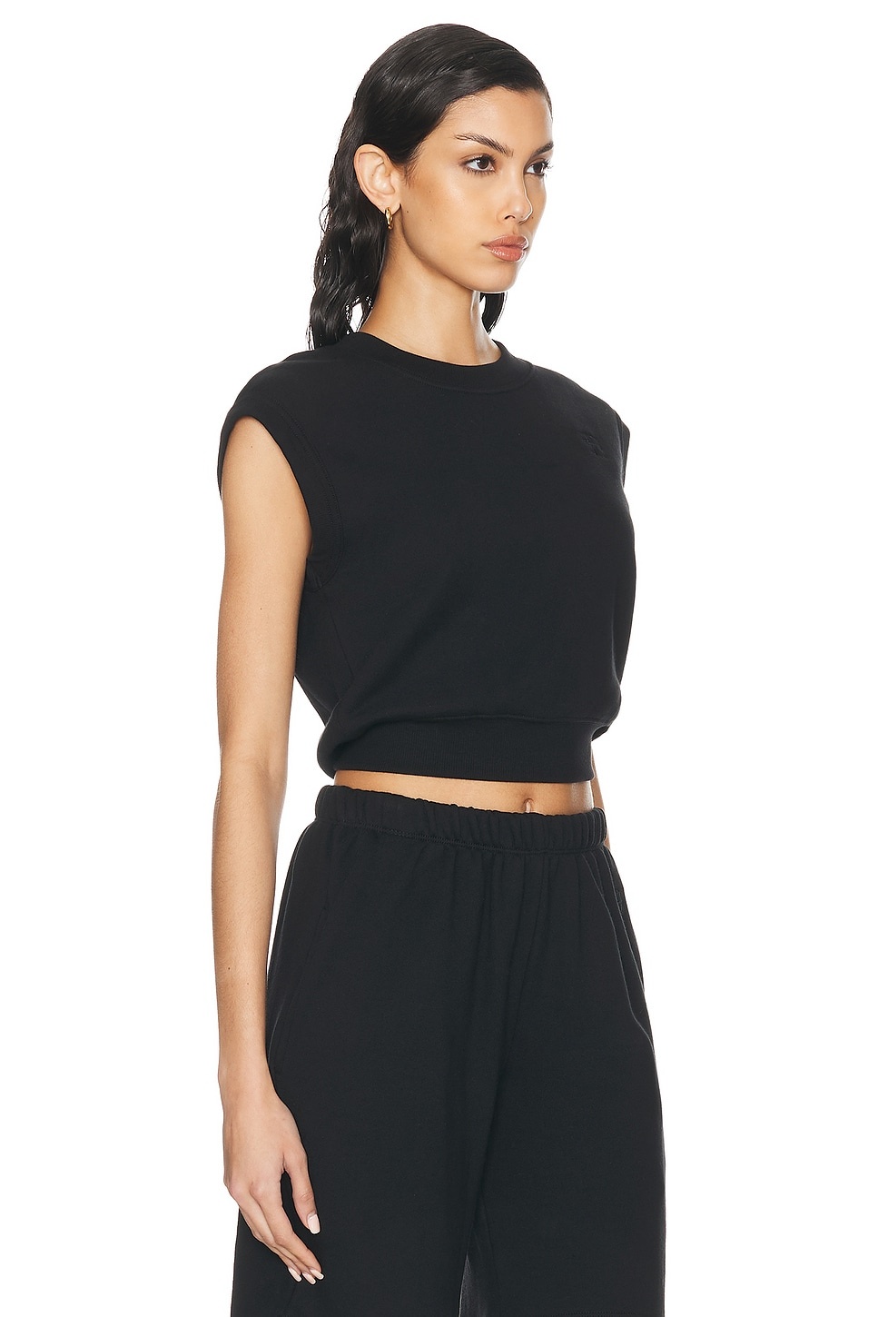 Sleeveless Crewneck Top - 2