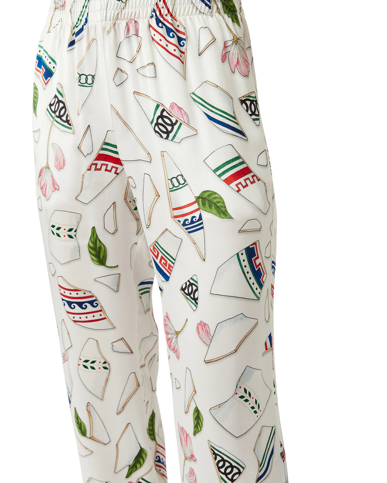 Le Vase Brise Silk Trousers | Casablanca Paris - 5