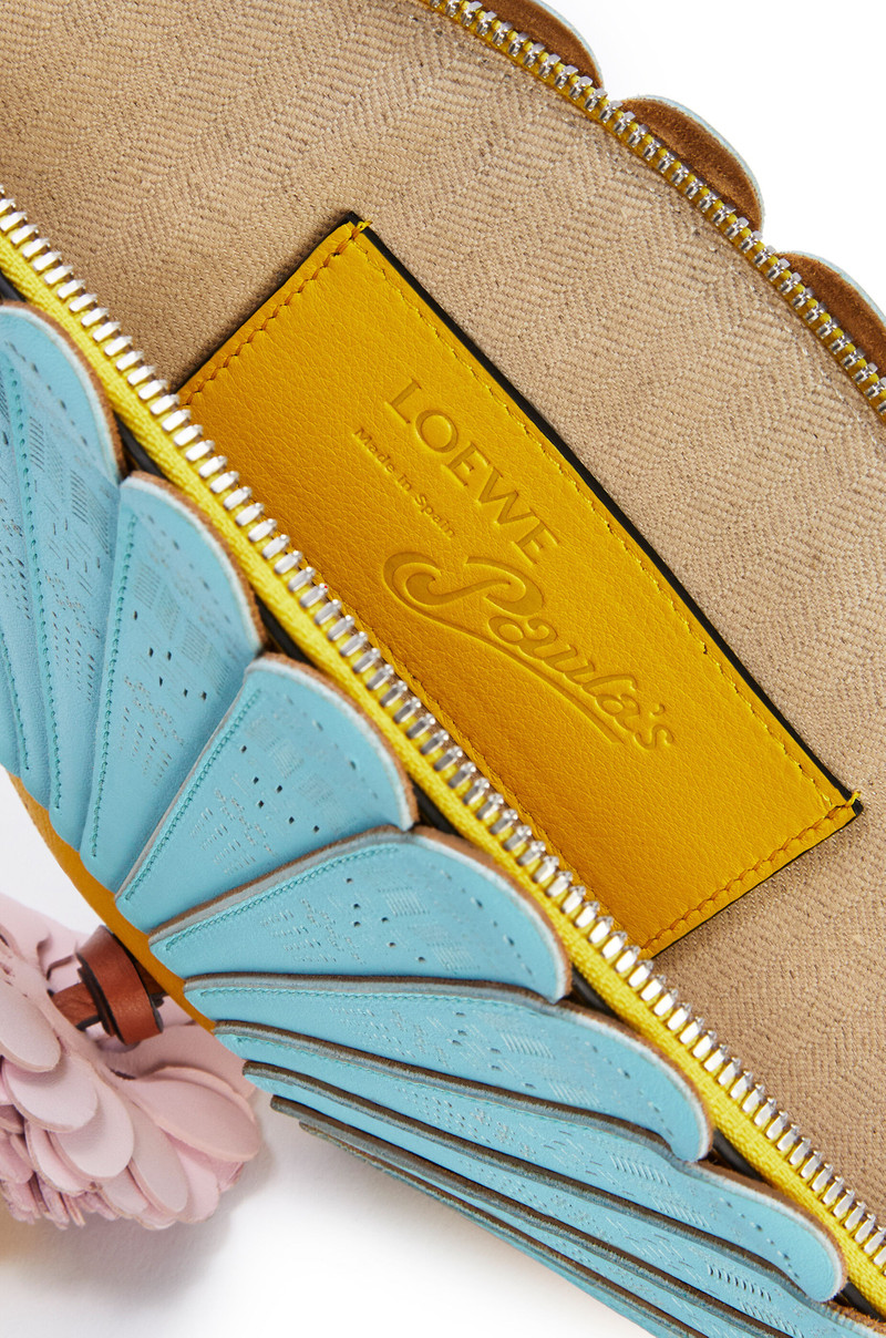 Fan Clutch bag in classic calfskin 4