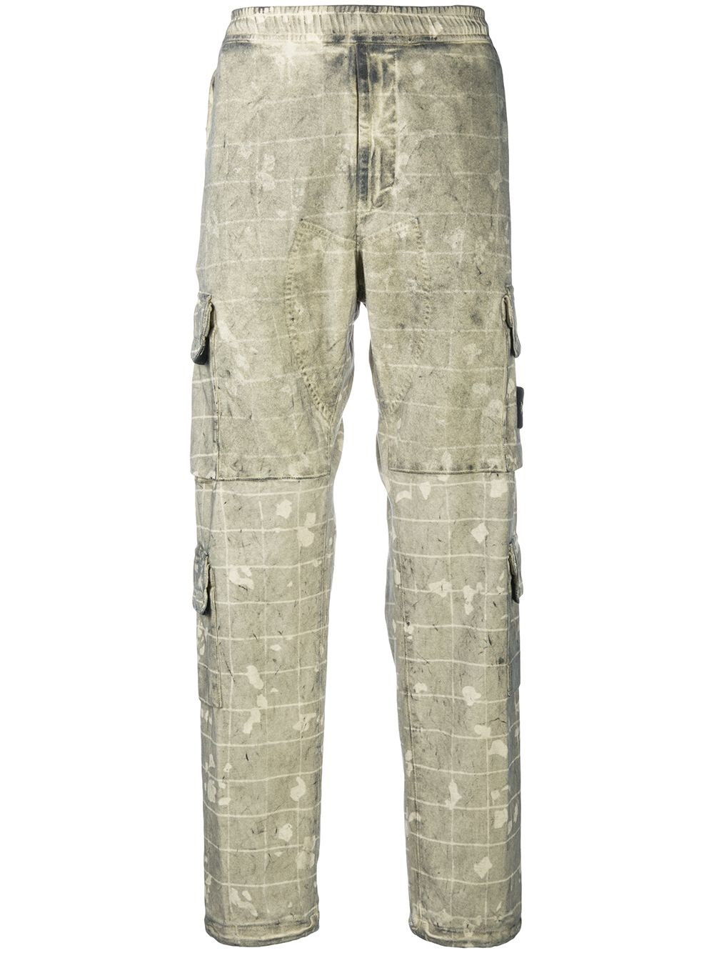 camouflage-print cargo trousers - 1