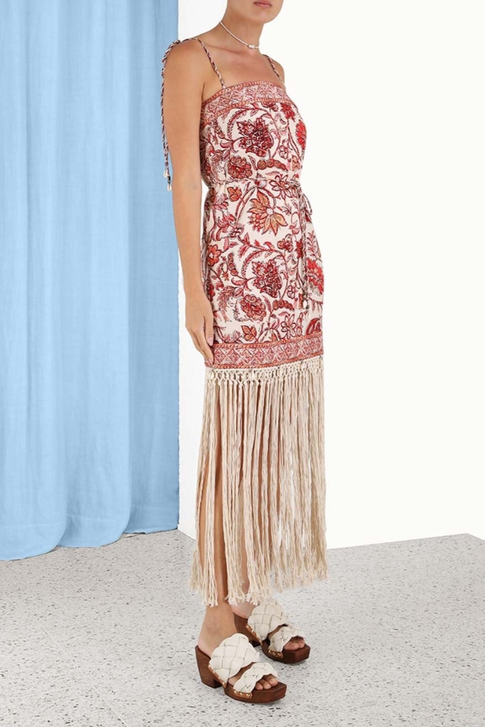 Vitali Fringe Mini Dress - 2