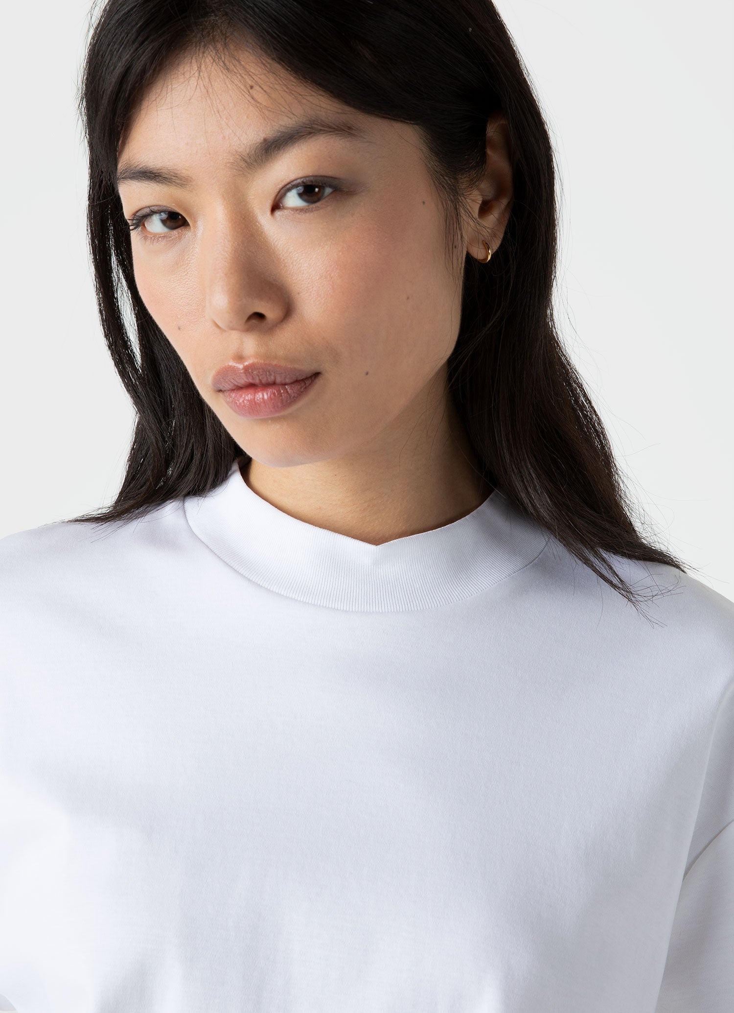 Mock Neck T‑shirt - 3