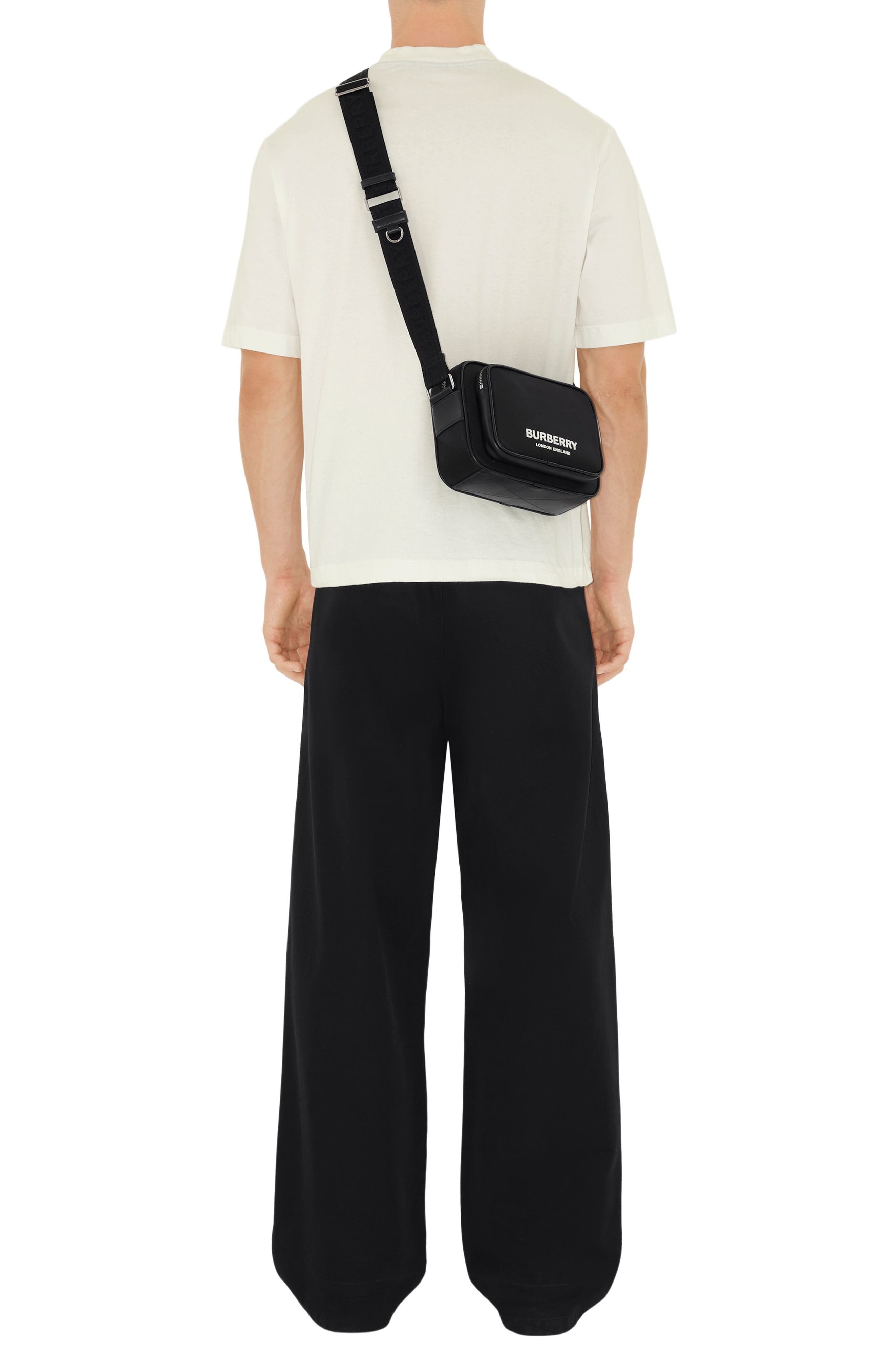 burberry Paddy Nylon Crossbody Bag in Black at Nordstrom - 8