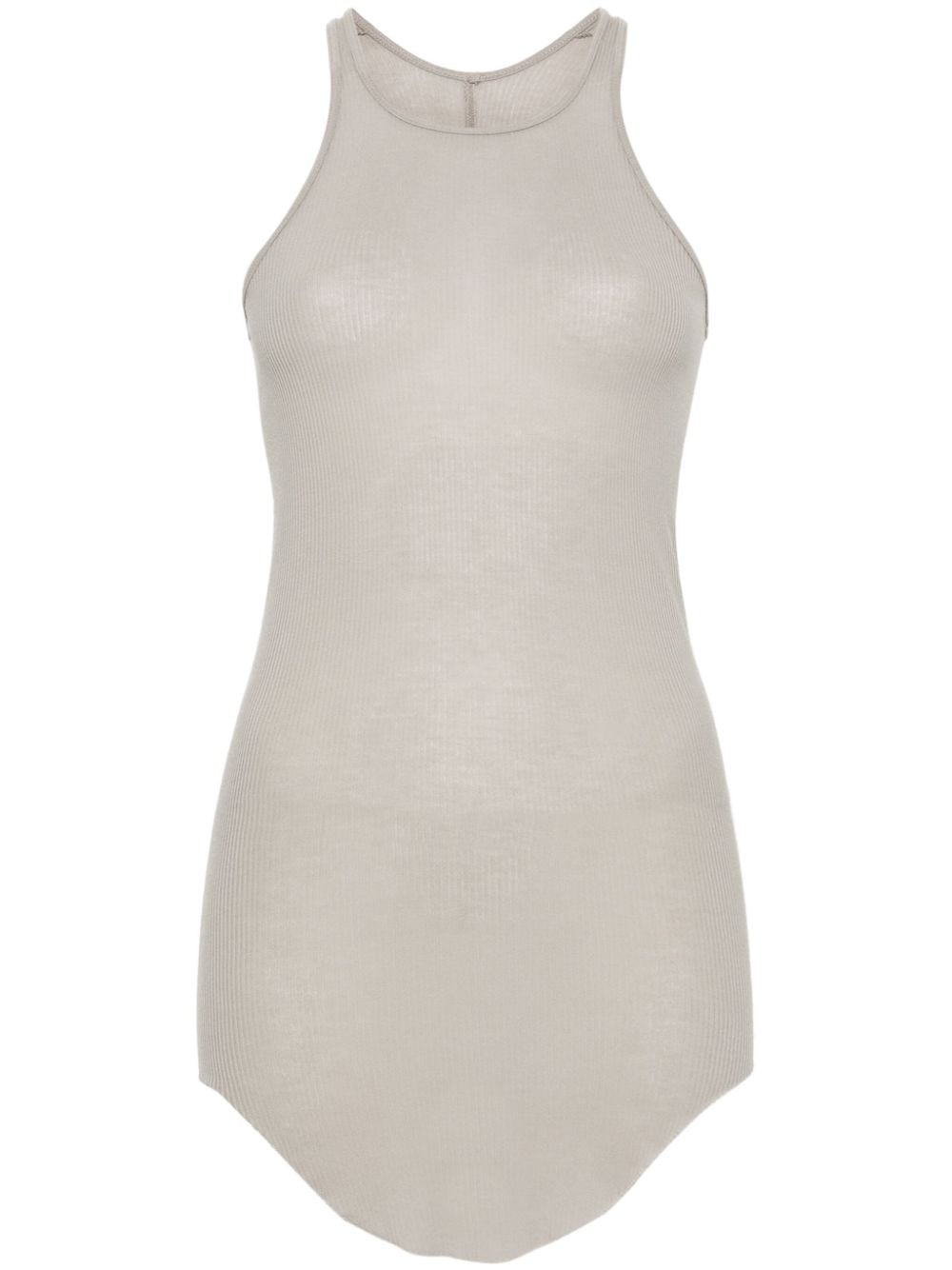 ribbed sleeveless top - 1