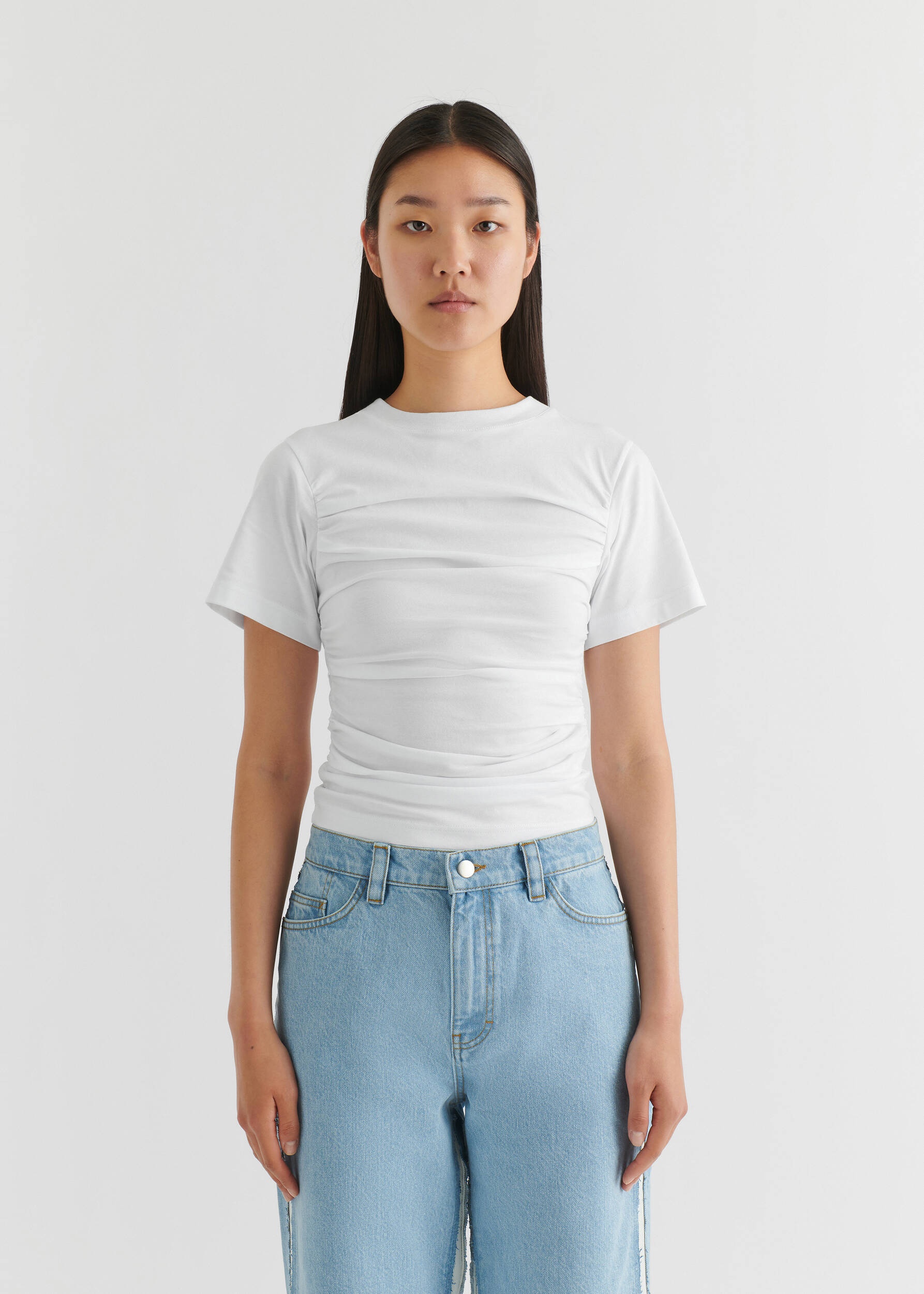 Ria Gathered T-Shirt - 2