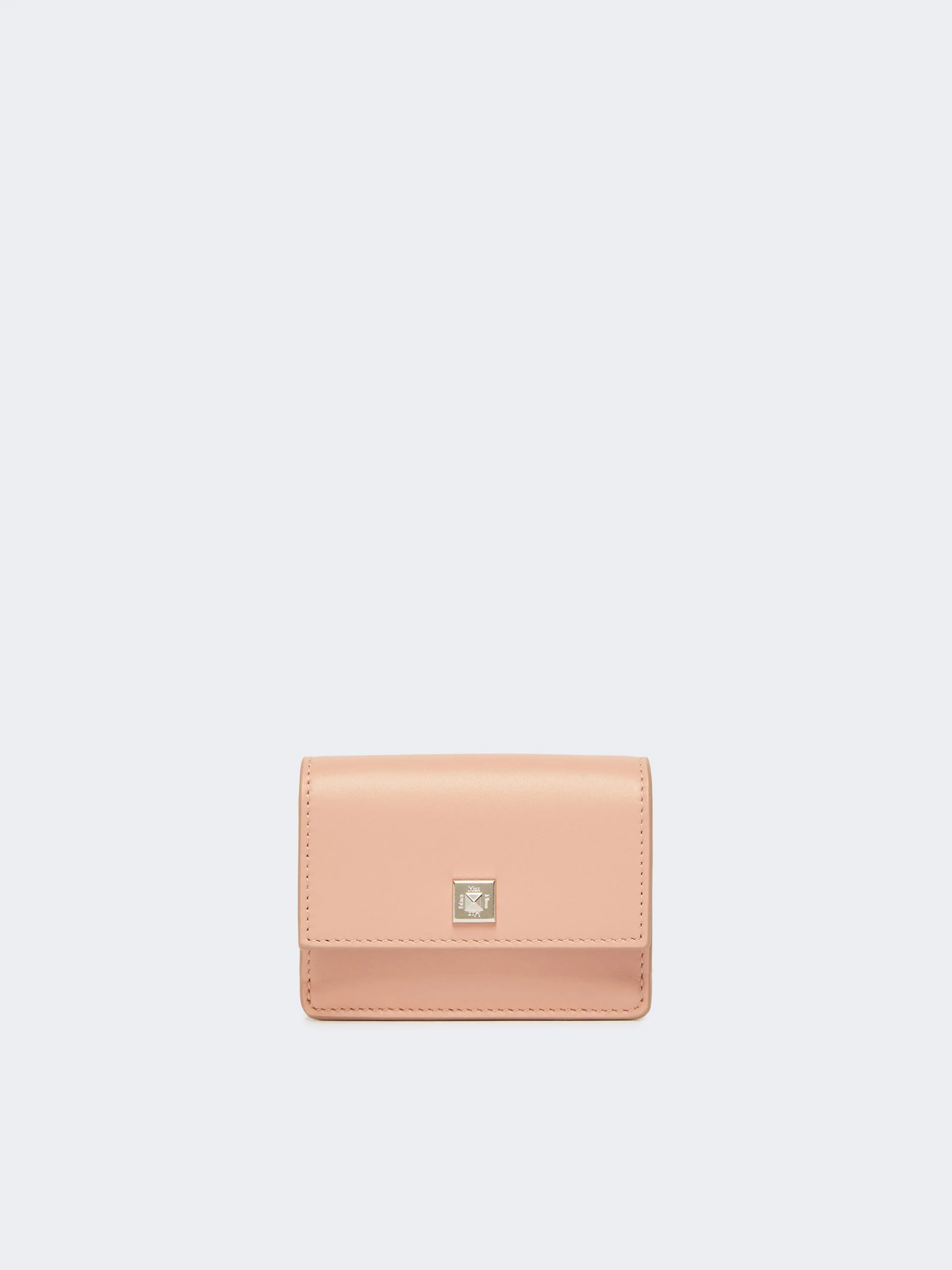 Leather purse - PINK - 1
