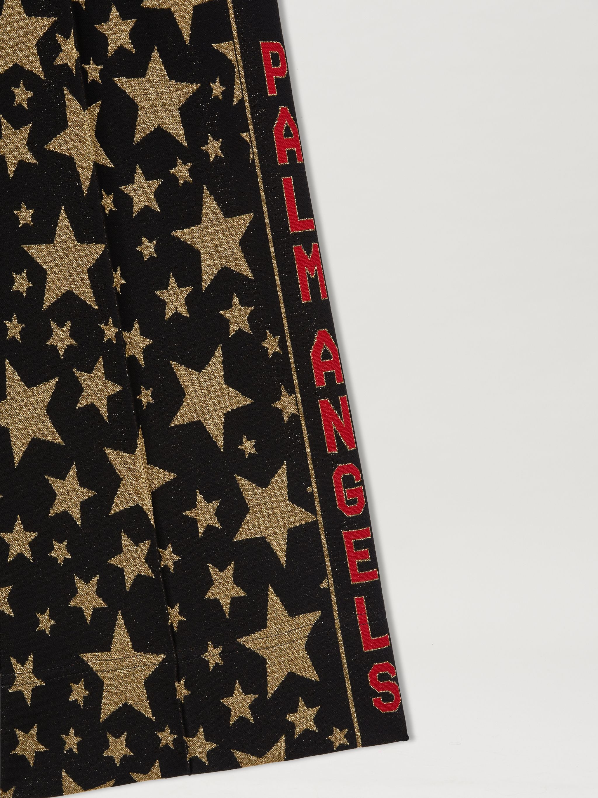 JACQUARD STARS LOOSE TRACK PANTS - 8