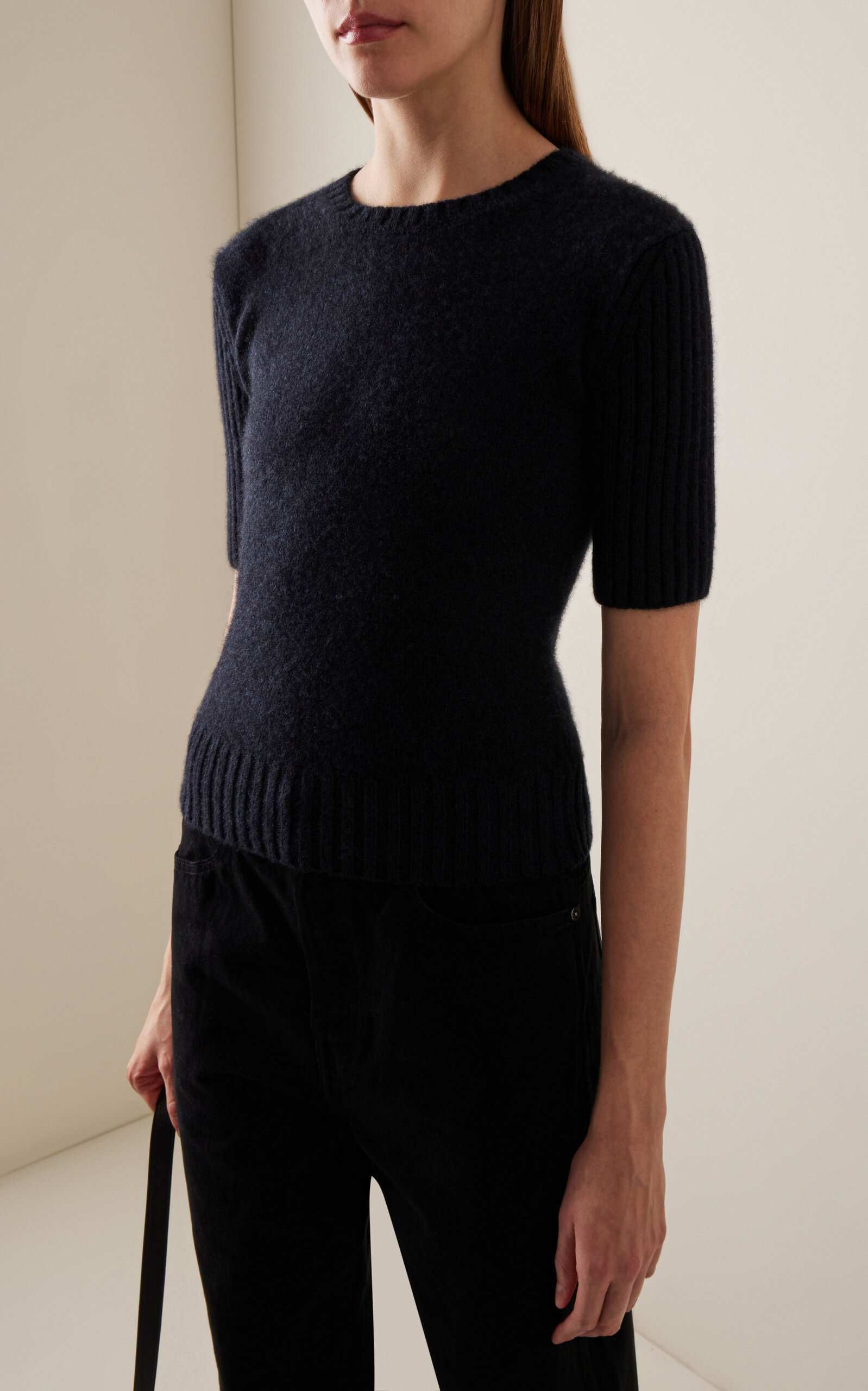 Mia Cashmere Sweater navy - 2