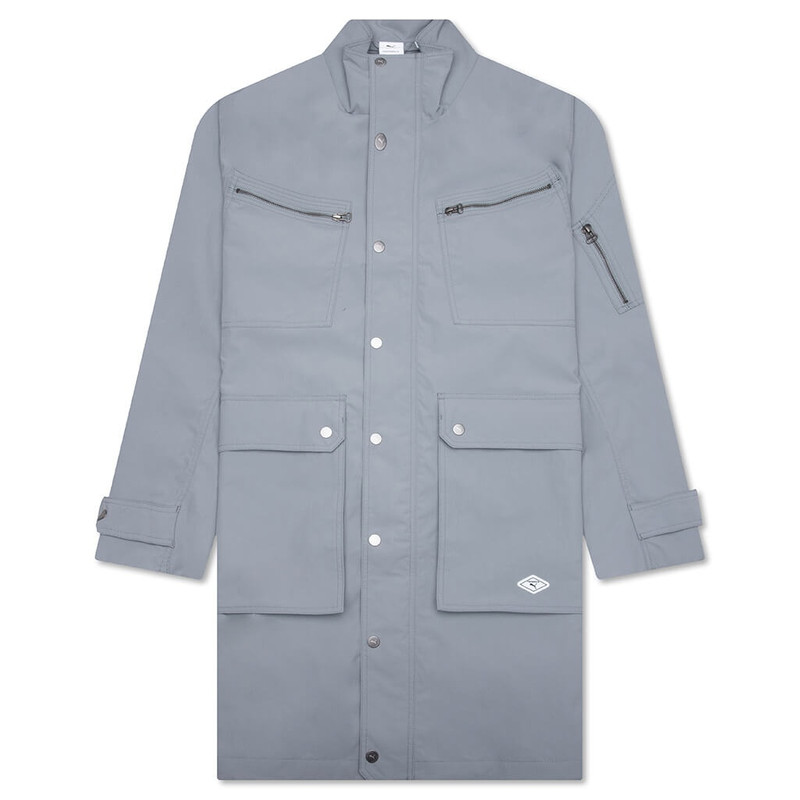 PUMA X NANAMICA WOVEN COAT - GREY - 1