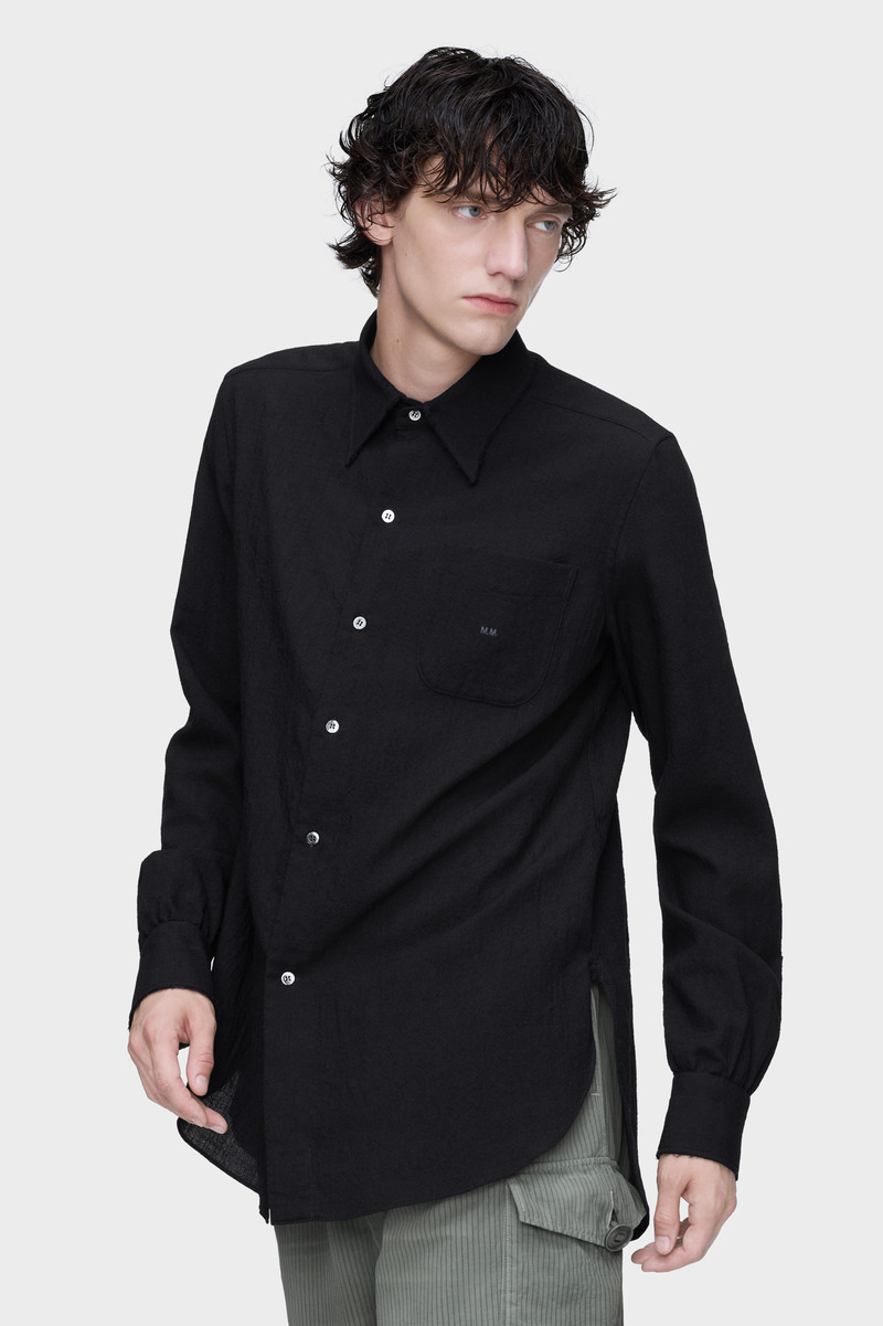 Maison Margiela Virgin wool long-sleeved shirt outlook